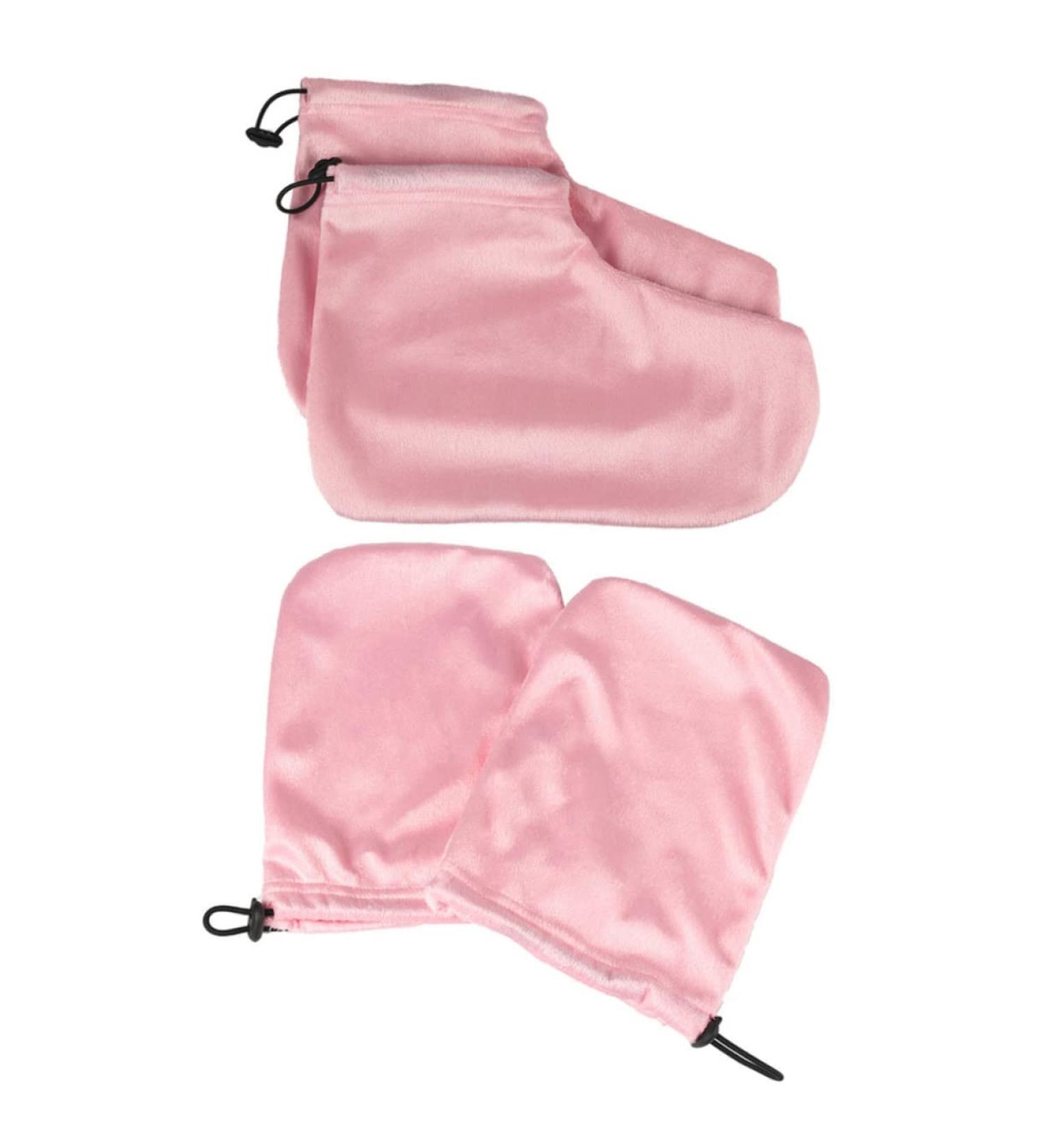 Hemobllo 2 et Chaussettes de Paraffine S Rose pour Soins Thermiques Mains de de Chaussettes pour Spa Beaut  - Buy Online on GoSupps.com