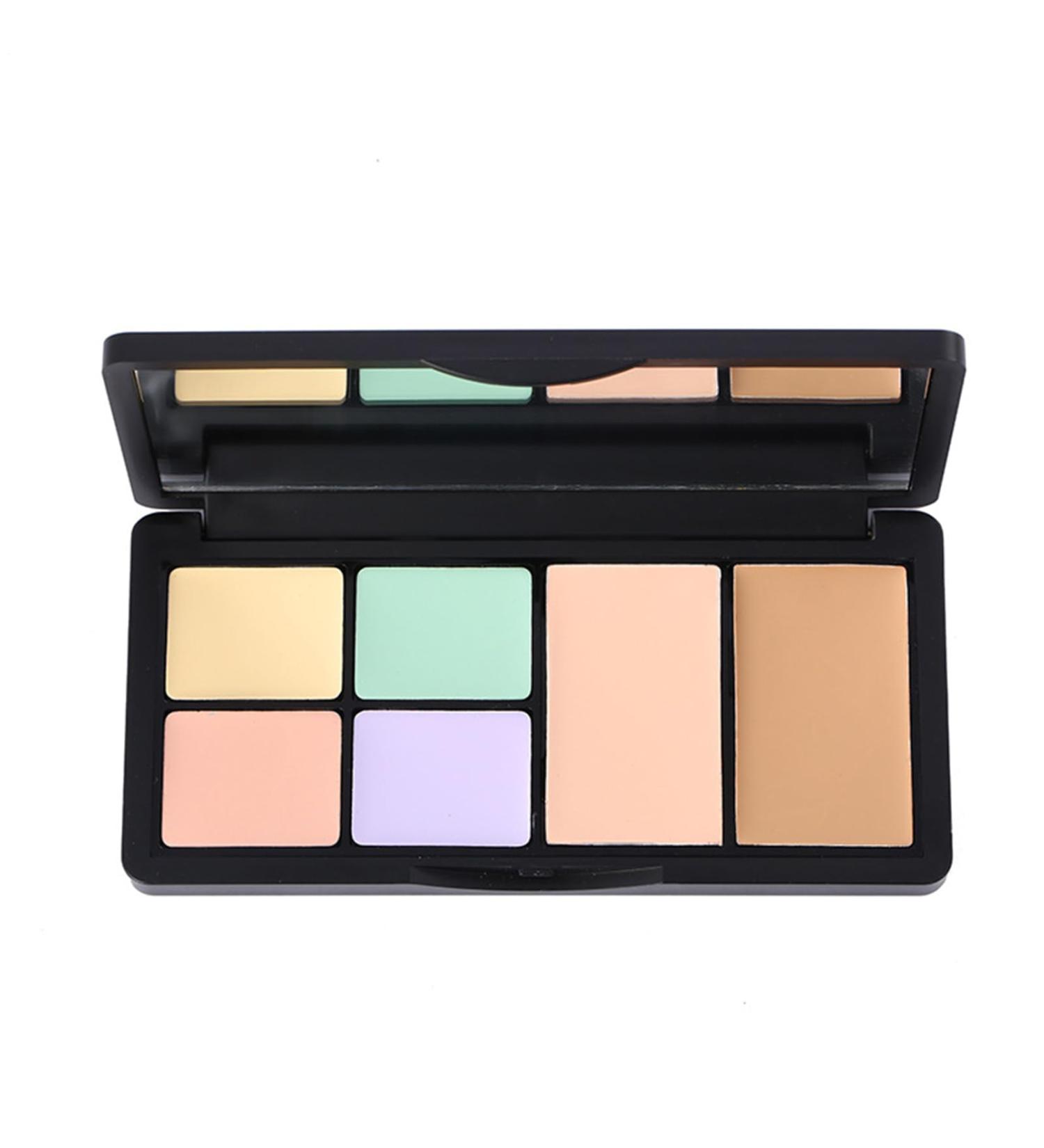  Whnbuij Color Balancing Cream Kit - 6 Shades Skin Tone Adjuster | Long-Lasting High Pigment Beauty Camouflage with Applicator Redness Facial Base for Blemishes - Buy Online on GoSupps.com