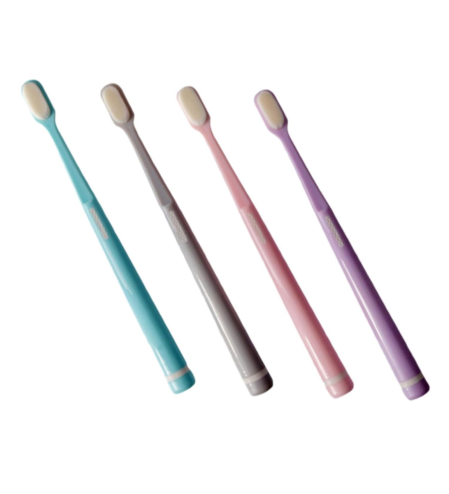 Minkissy 4-Piece Soft Toothbrush Set for Pregnant Women | Gentle Oral Care Tools for Maternity - Buy Online on GoSupps.com