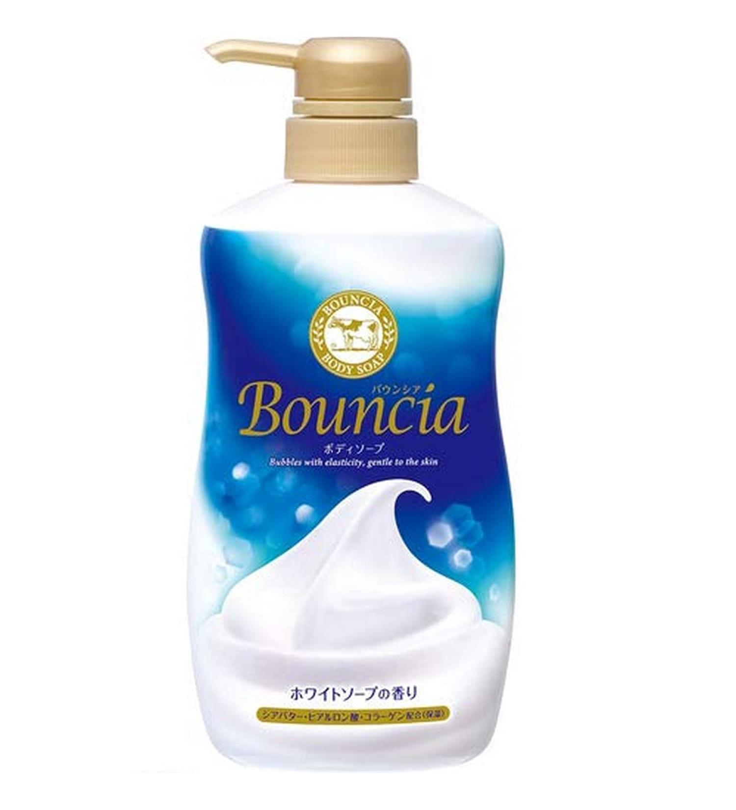 Bouncia White Milk Body Soap 500ml Pump - Gentle & Nourishing Scented Soap - Buy Online on GoSupps.com