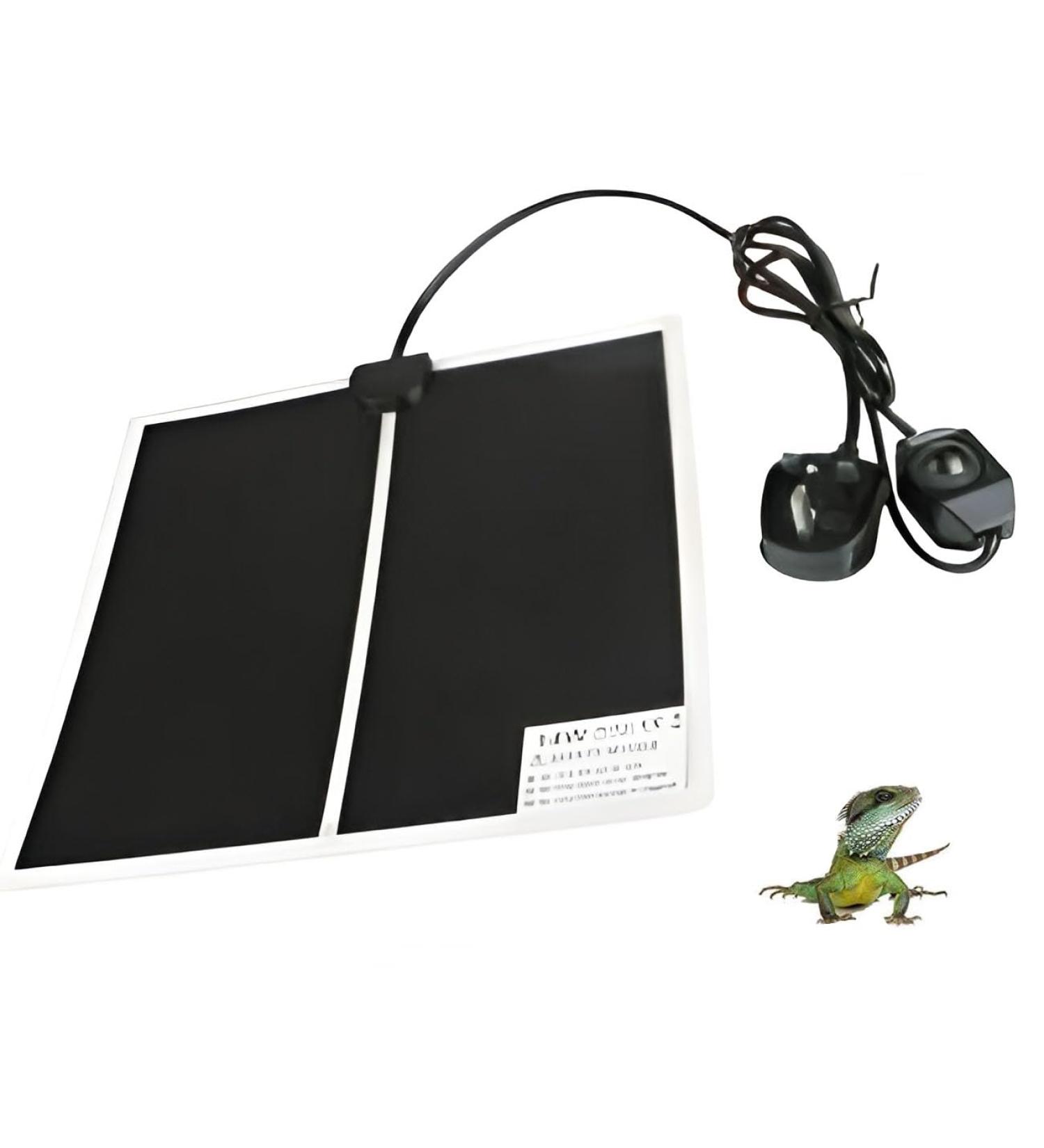 NCONCO Reptile Heating Mat Waterproof Reptile Heat Pad Adjustable Temperature Under Tank Heater for Turtles Lizards Frogs 14W 14W (28X28CM) - Buy Online on GoSupps.com