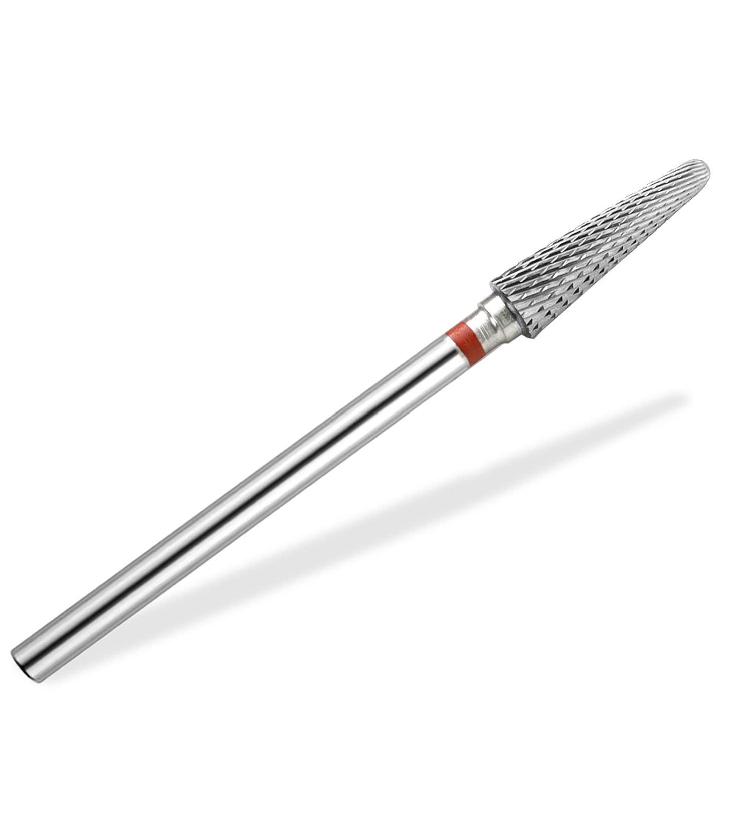 Nail Miller Bit - Hard Metal Grinder for Acrylic & Gel Nails | Cone Shape Manicure & Pedicure Tool - Buy Online on GoSupps.com