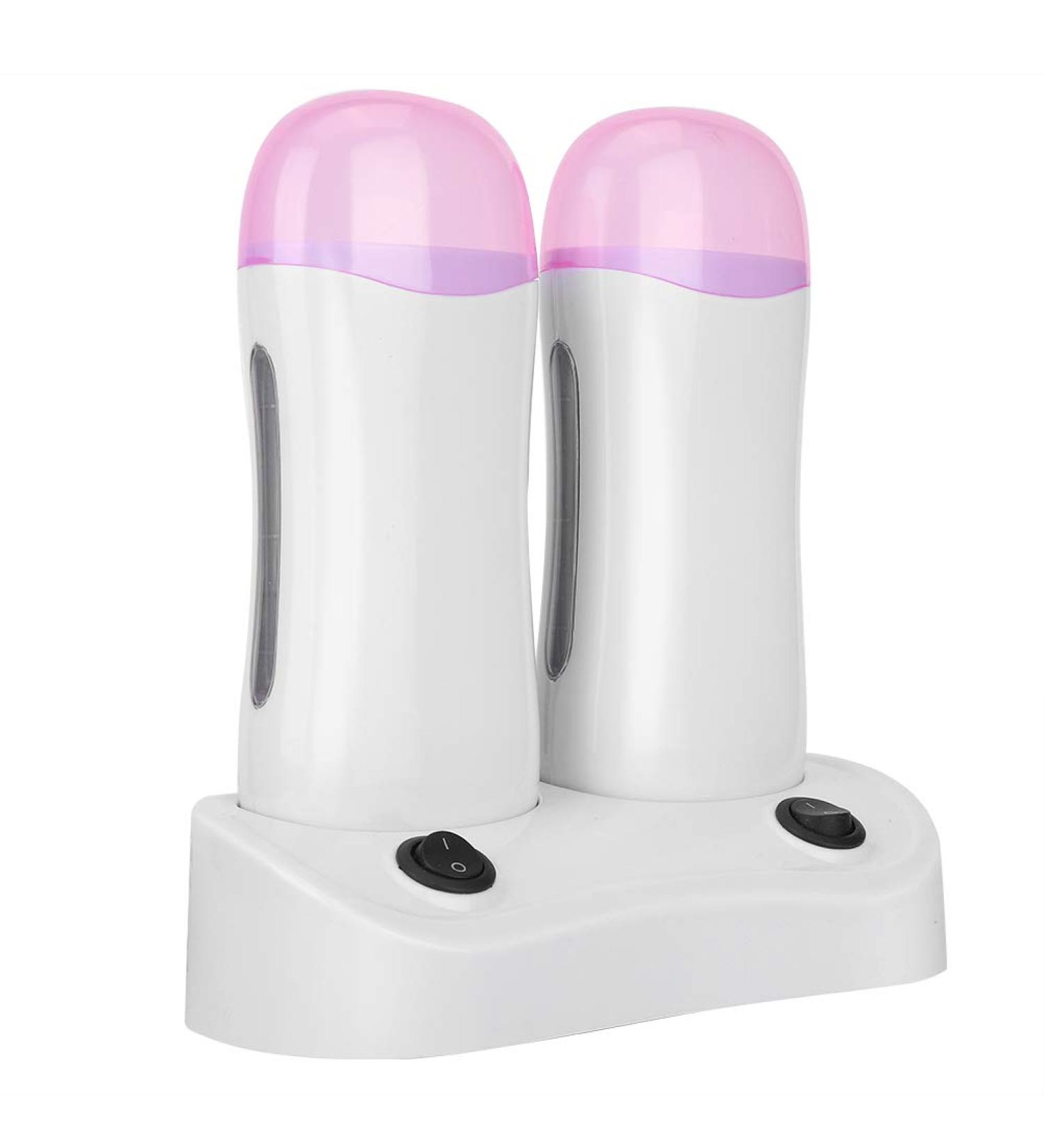 Double-Head Purple Roll-On Wax Device & Warmer | At-Home Hair Removal for Legs & Body | International Shipping Available - Buy Online on GoSupps.com