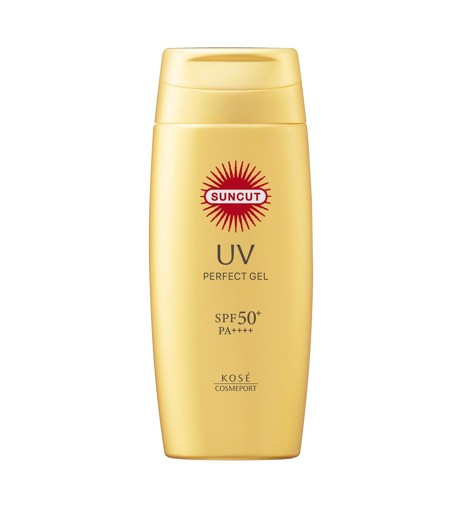 Kose SUNCUT Perfect UV Gel 80g SPF50+/PA++++ - Buy Online on GoSupps.com