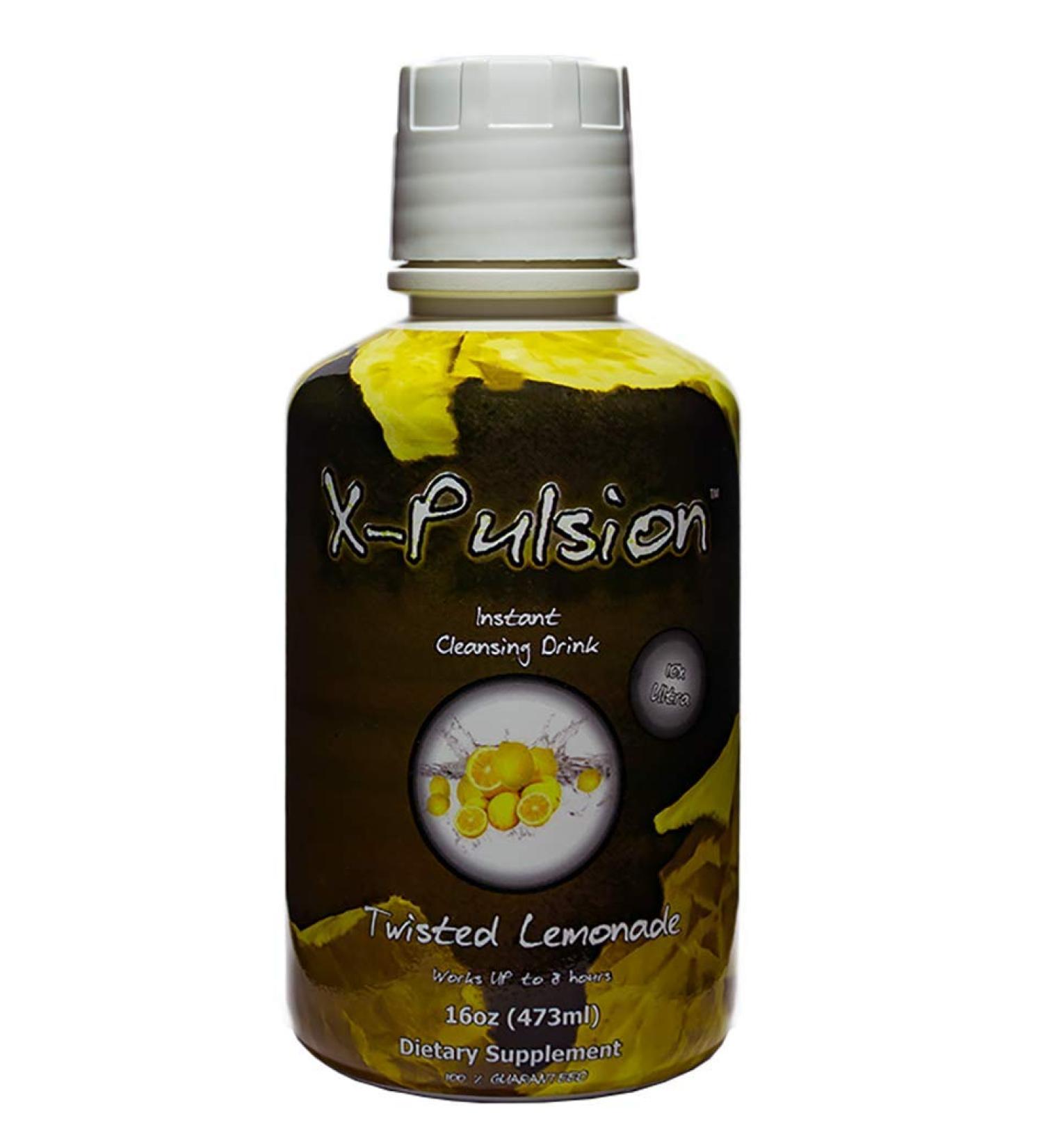 X-Pulsion Herbal Extreme 16oz Instant Cleansing Detox Drink - Twisted Lemonade - Buy Online on GoSupps.com