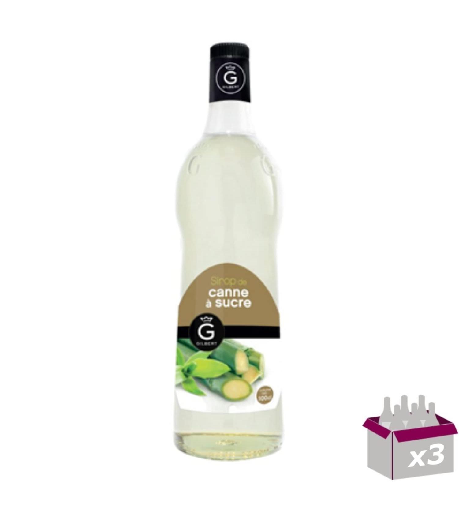 Set of 3 Rioba Syrups – Cane Sugar – 3 x 1 L