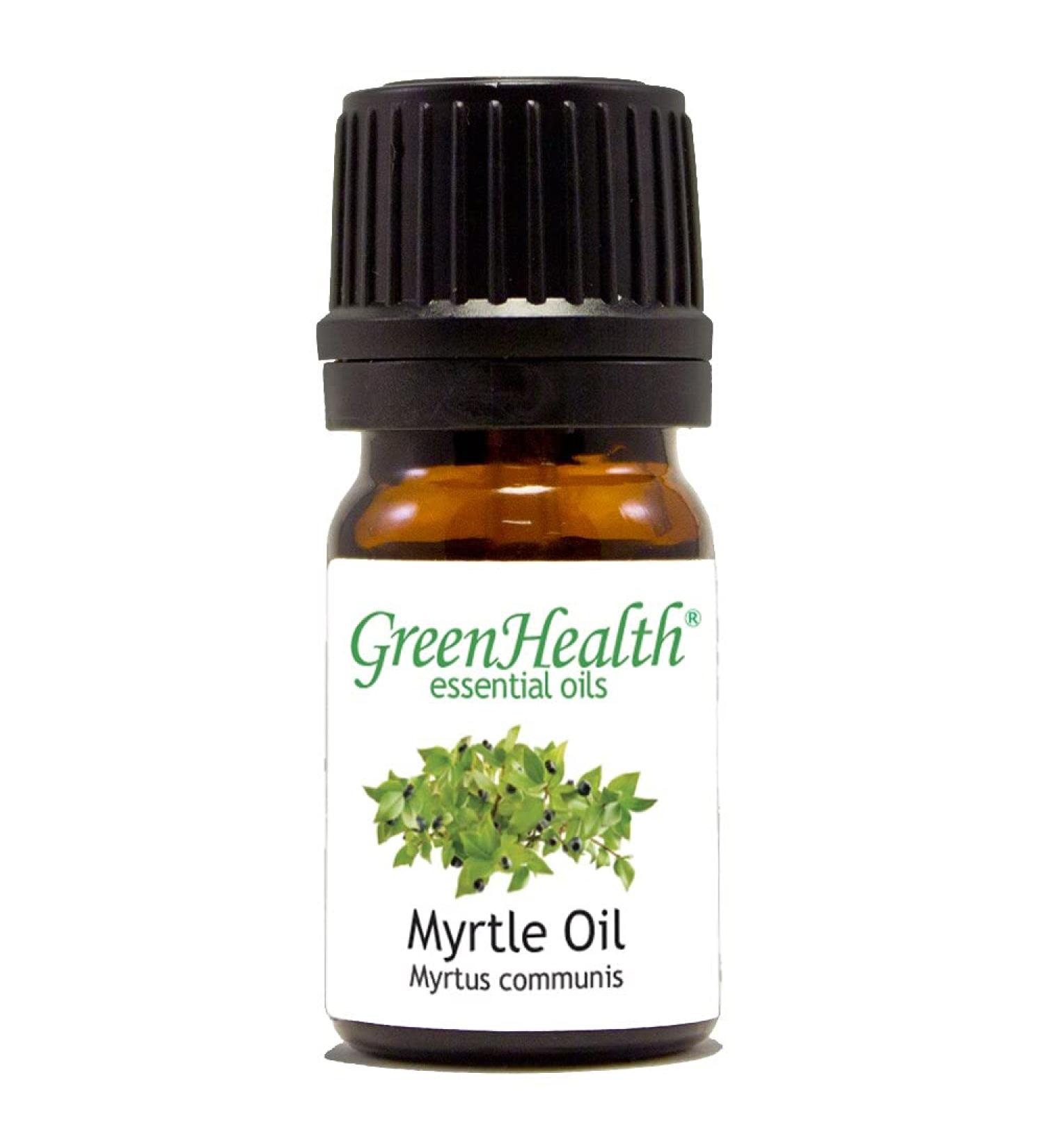 Myrtle 100% Pure Essential Oil GreenHealth (5 ml) - Buy Online on GoSupps.com