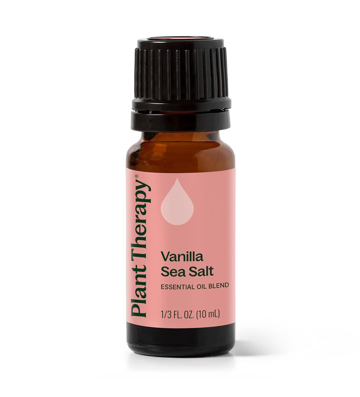 Plant Therapy Vanilla Sea Salt Essential Oil Blend 10 mL (1/3 oz) 100% Pure Undiluted Natural Relaxing Romantic Aromatherapy - Buy Online on GoSupps.com