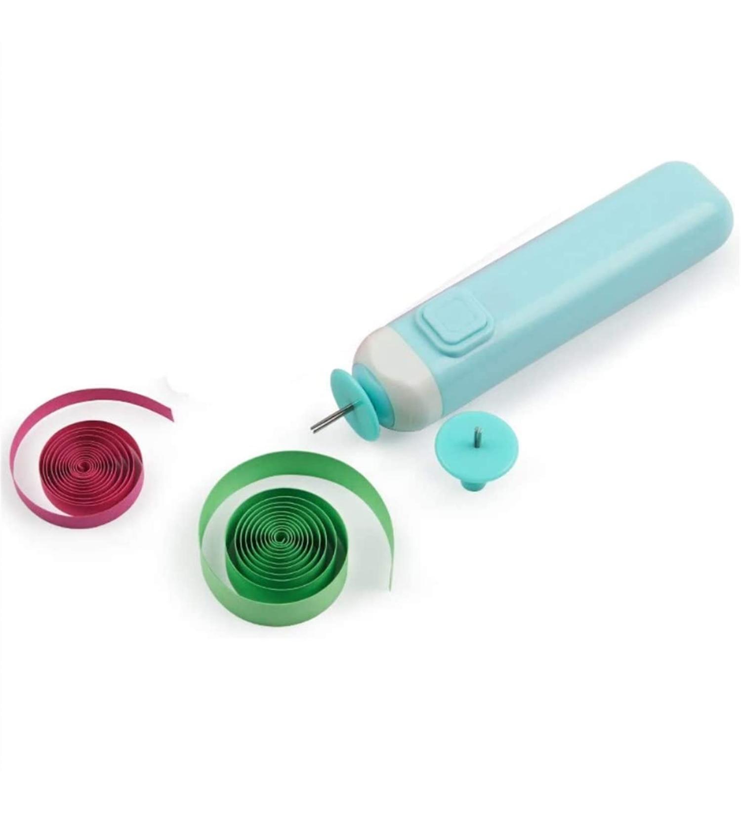 Electric 2-in-1 Quilling Slotted Tool for General & Wider Paper Strips - Buy Online on GoSupps.com