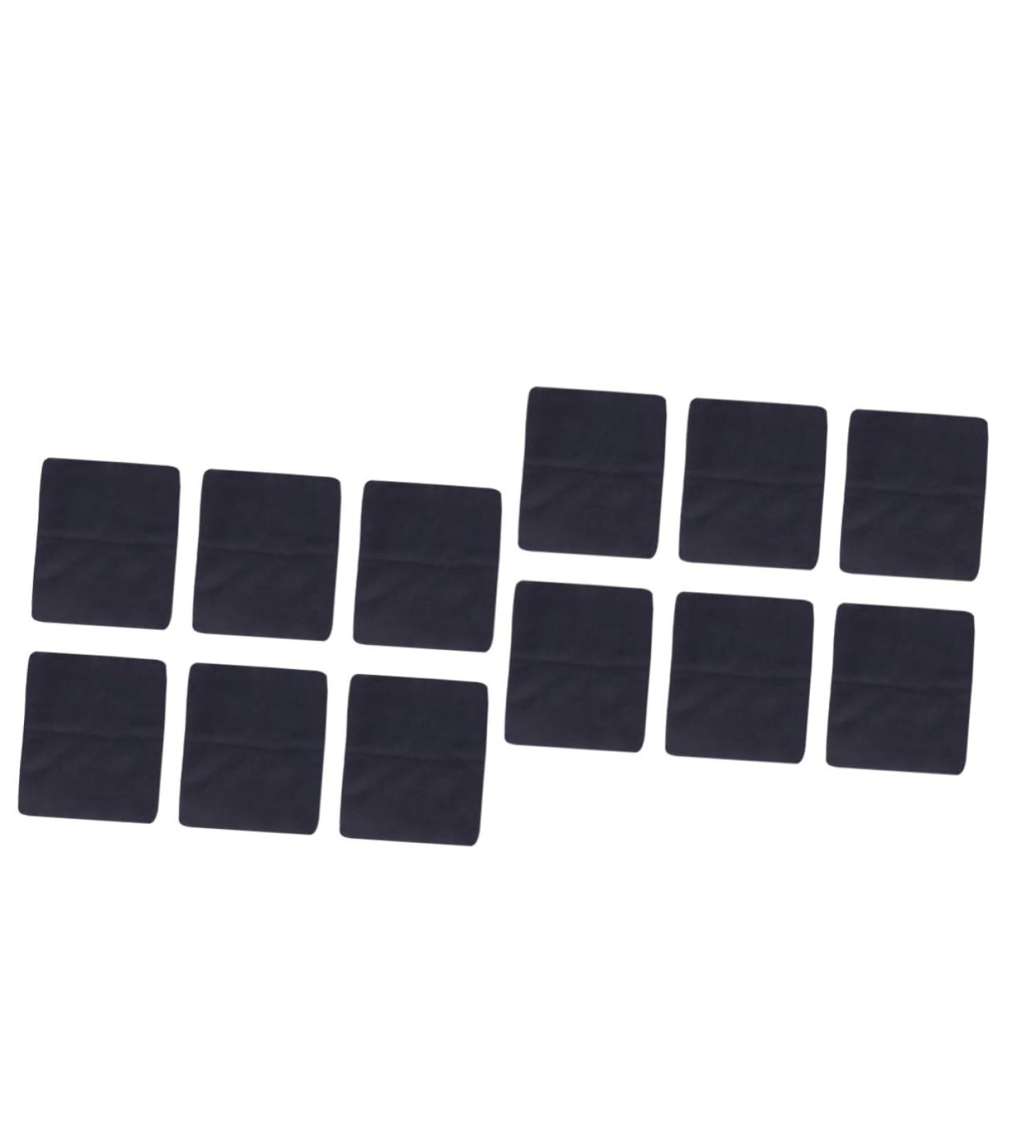 Buy Healifty 12 Pcs Microfiber Glasses Cleaning Cloth - Perfect for Eyewear & Jewelry | International Shipping Available - Buy Online on GoSupps.com