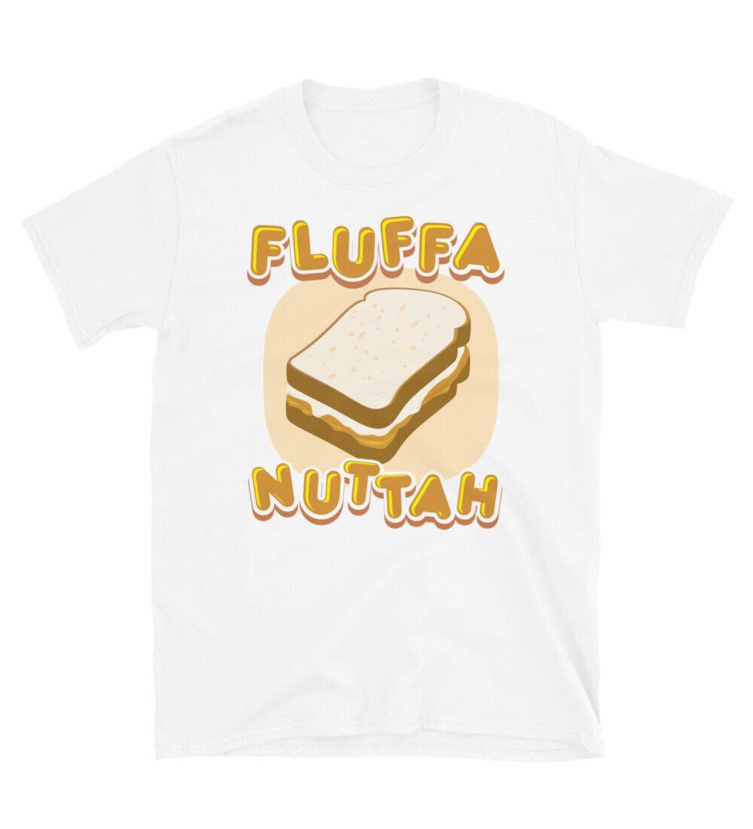 Boston Peanut Butter Marshmallow Fluffa Nuttah Short-Sleeve Unisex T-Shirt XL White