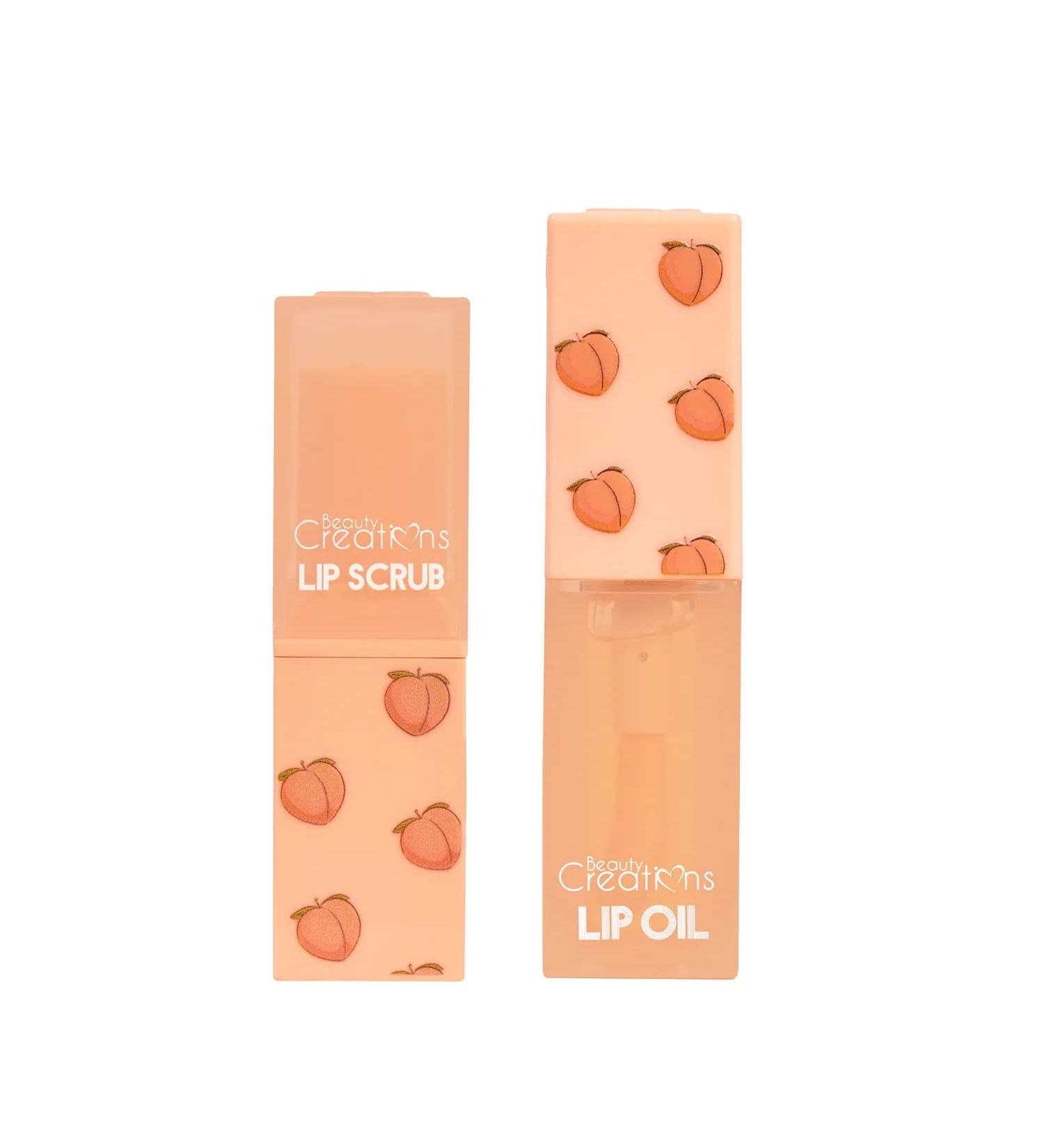 Prestige Biatta Lip Care Scrub and Lip Oil Duo Peach Scented