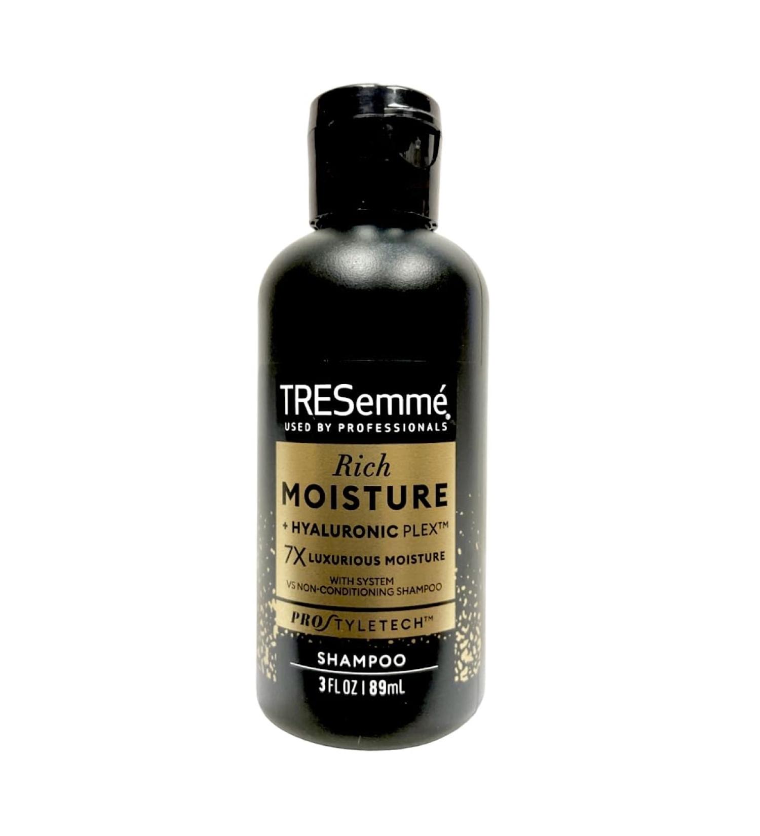 TRESemme Moisture Rich Shampoo Travel Size 2 Pack - 3 Fl Oz | Best Hydrating Shampoo for Dry Hair - Buy Online on GoSupps.com