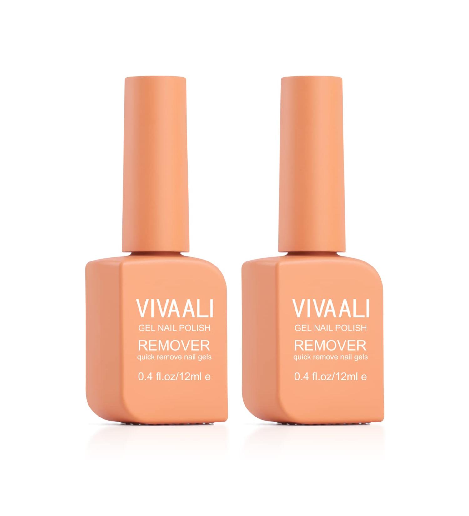 Gel Nail Polish Remover 2 Pack - Fast & Safe Manicure Removal Solution - Buy Online on GoSupps.com
