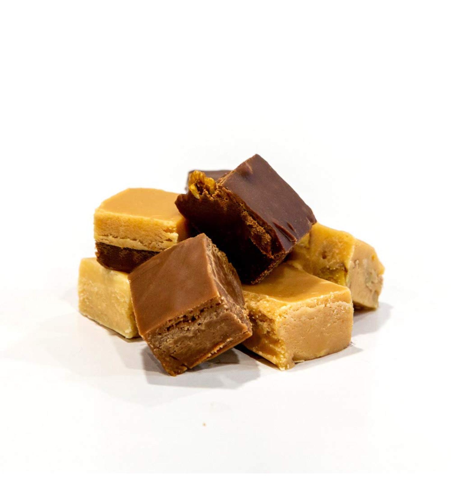 Hall's Assorted Fudge 1 Pound - Delicious Variety of Gourmet Fudge Flavors - Buy Online on GoSupps.com