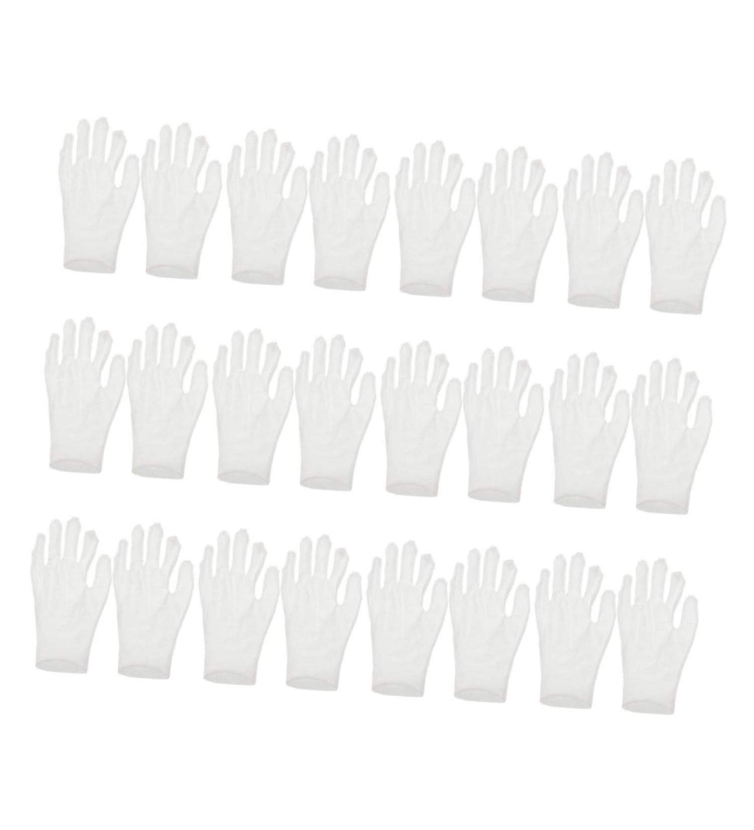 Beatifufu 12 Pairs Moisturizing Gloves Work Gloves Moisturizing Overnight Gloves Working Gloves Cotton White - Buy Online on GoSupps.com