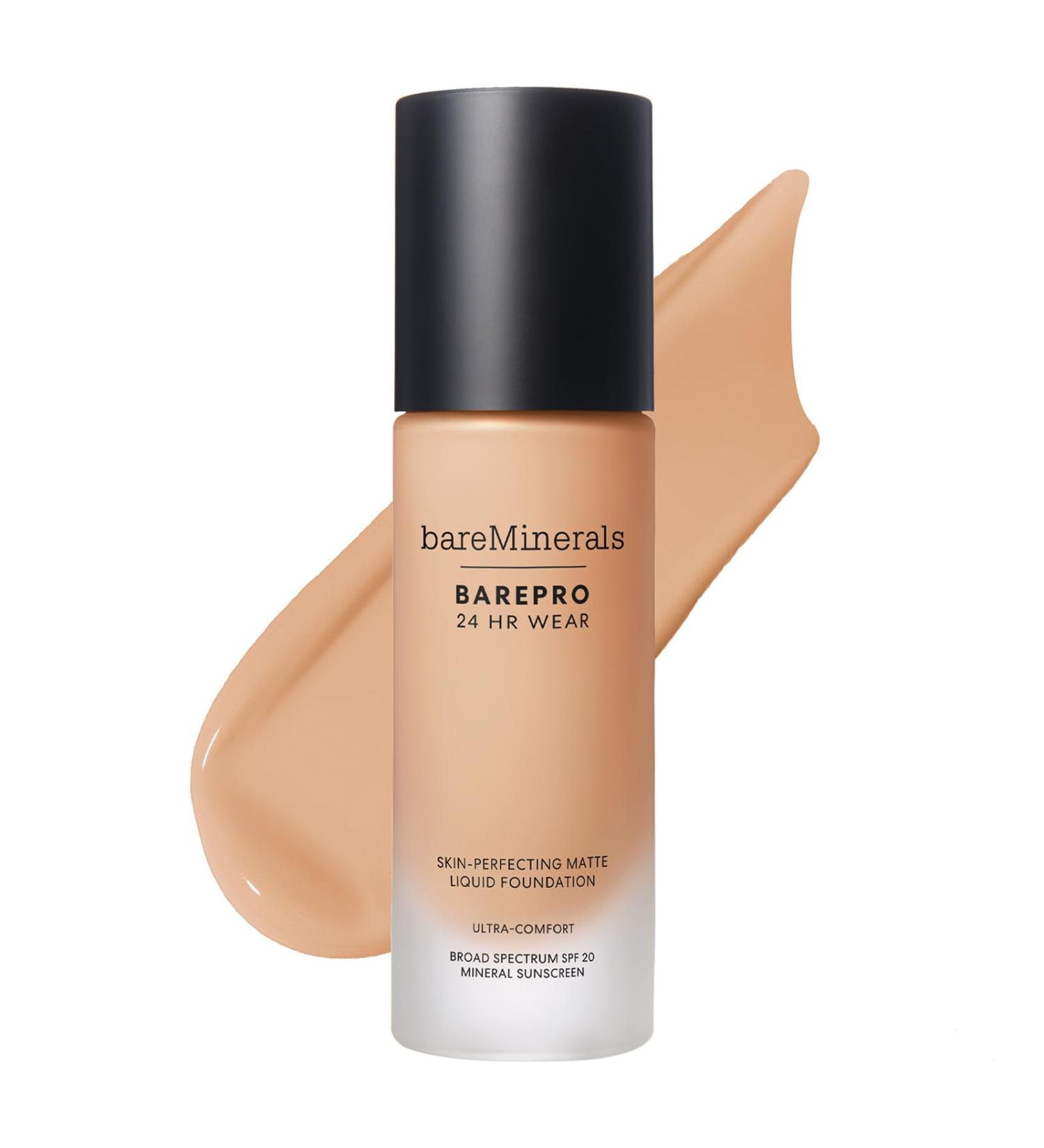 bareMinerals BAREPRO 24HR WEAR matte liquid foundation SPF20 30ml - Buy Online on GoSupps.com