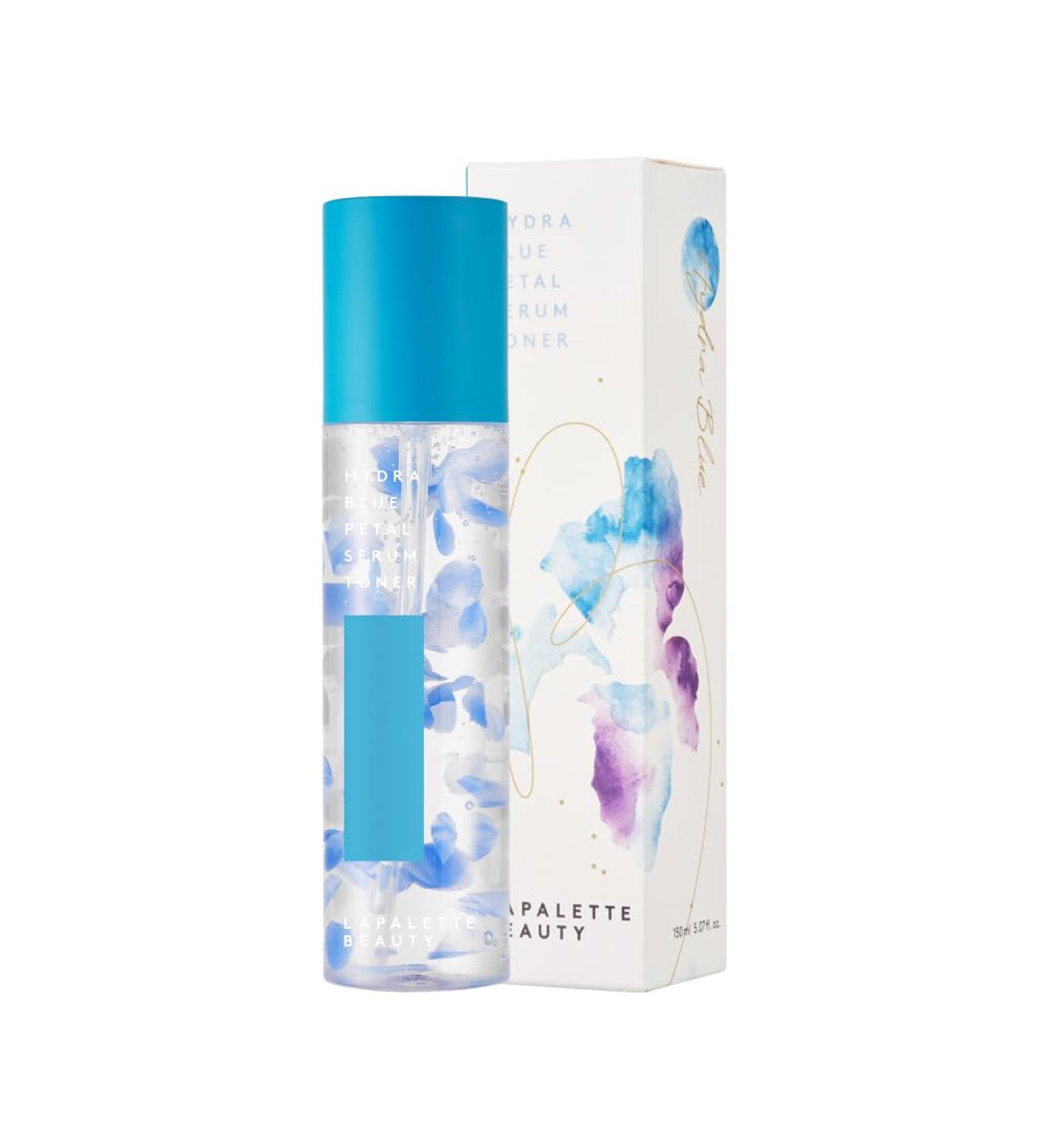 Beauty Hydra Blue Petal Serum Toner 3.38 fl. oz - Hydrating Hyaluronic Acid | Korean Skincare for All Skin Types - Buy Online on GoSupps.com