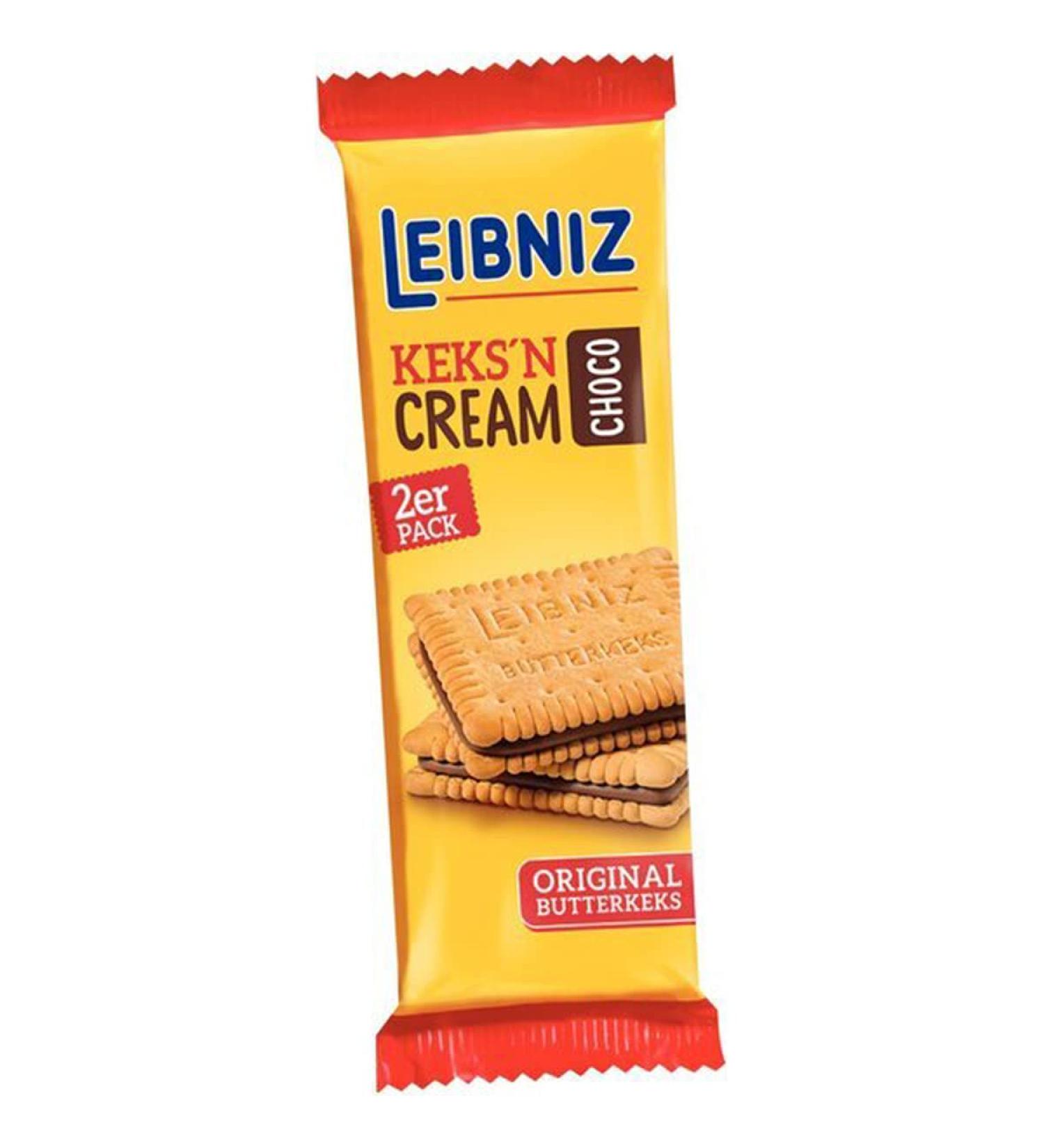 n.v. Leibniz Chocolate Cream Biscuits 38 g Set of 2