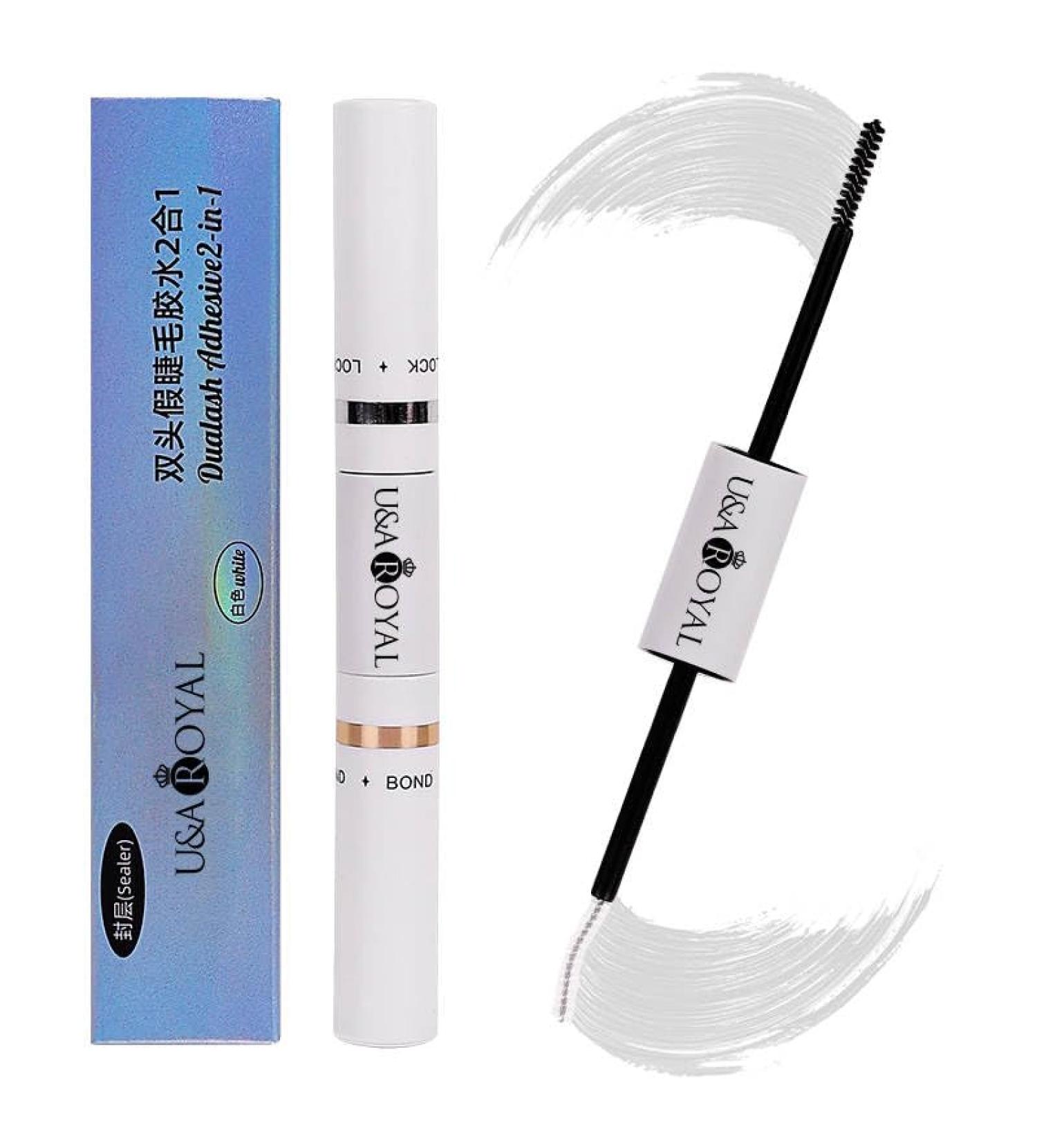 U&A ROYAL Lash Bond & Seal - Strong Hold Cluster Lash Glue for DIY Extensions | Waterproof Long-Lasting 48-72 Hours (10ml - Buy Online on GoSupps.com