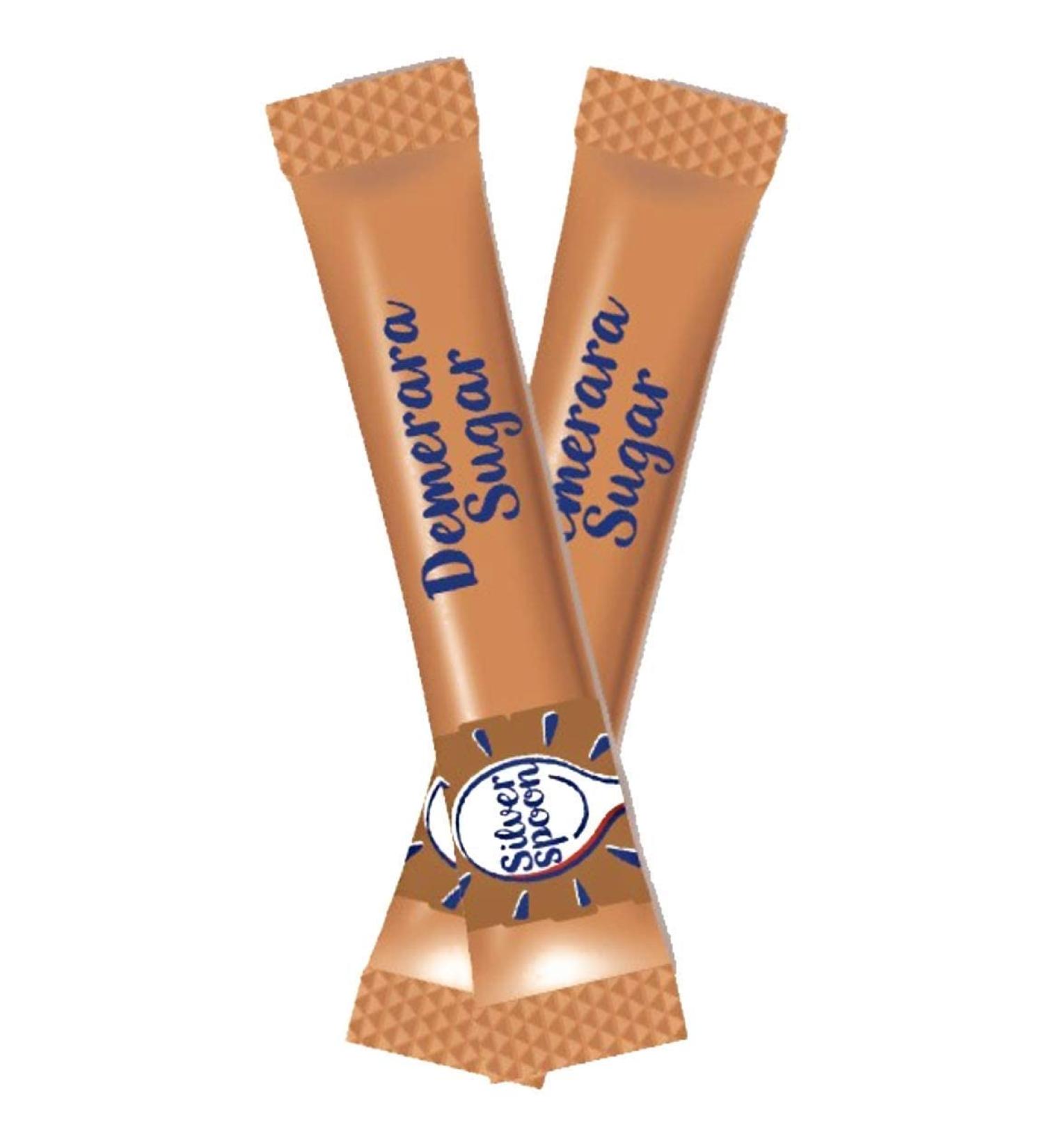 100 Silverspoon Demerara Sugar Stick Sachets - 100 Count - Buy Online on GoSupps.com