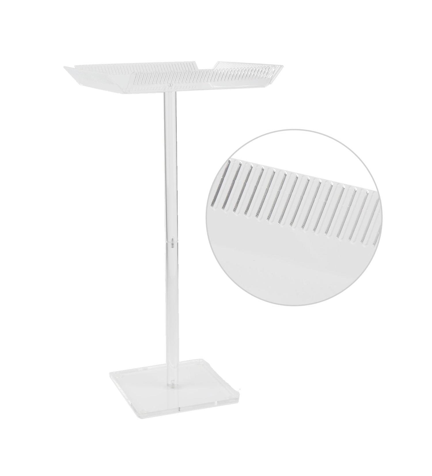 Hair Extension Holder Acrylic Hair Extension Stand Wigs Styling Tool Hair Hanger Professional Transparent Braiding Rack Hair Extension Separator Holder for Hair Salon Home - Buy Online on GoSupps.com