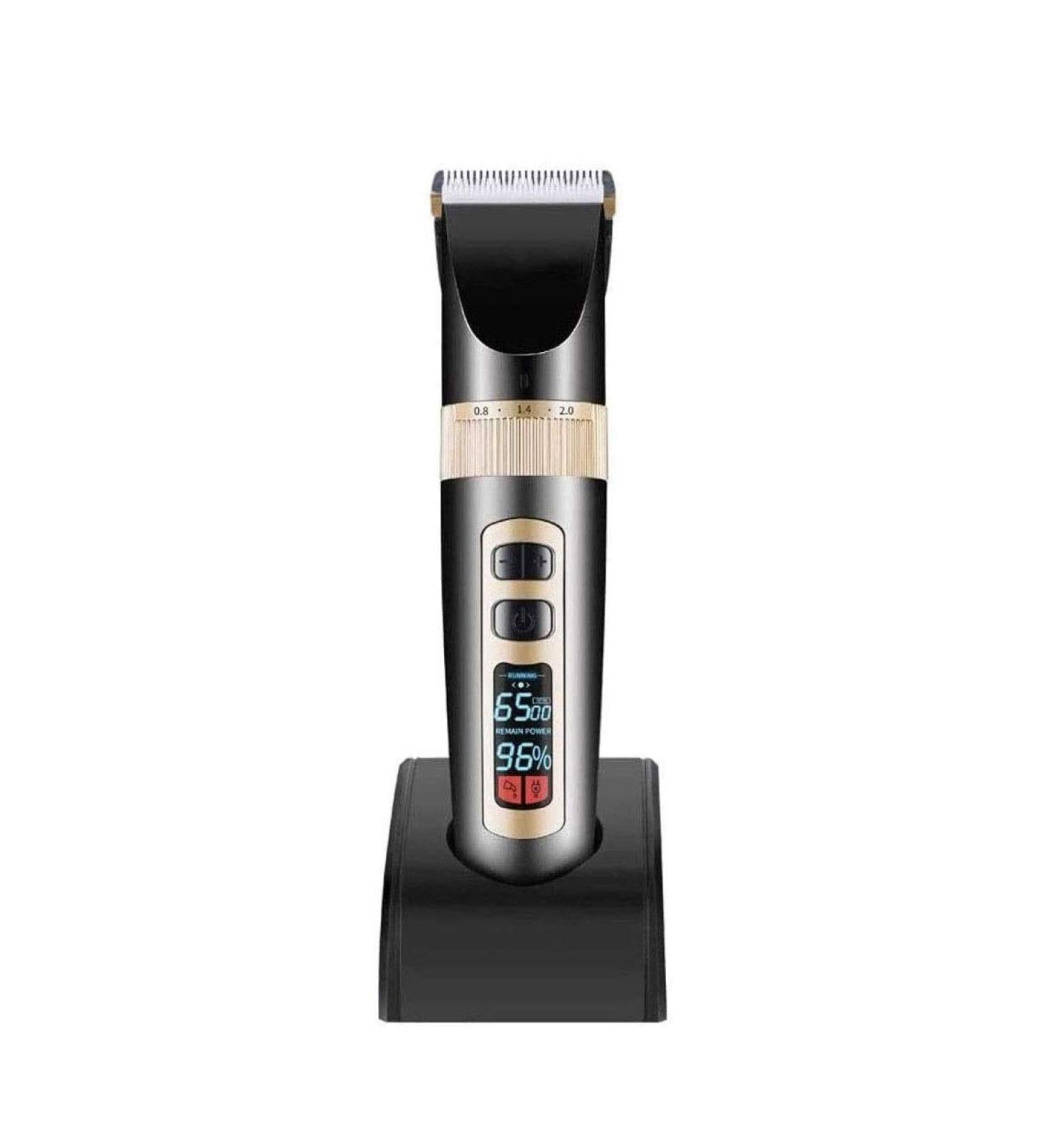 Professional Hair Clippers for Men | Cordless Rechargeable Hair Cutting Kit with LED Display - Best Men's Hair Clipper for Precision Cutting - Buy Online on GoSupps.com