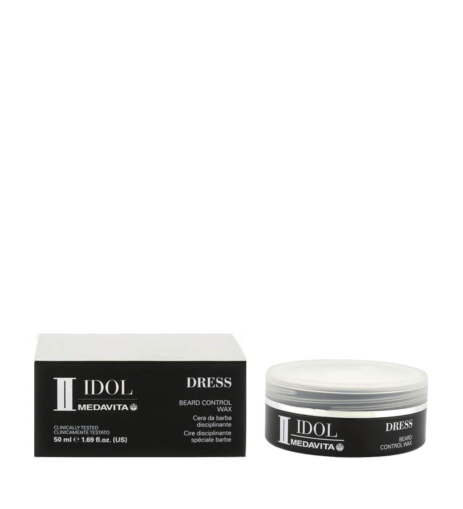 MEDAVITA Black Idol Dress Beard Control Wax 50ml