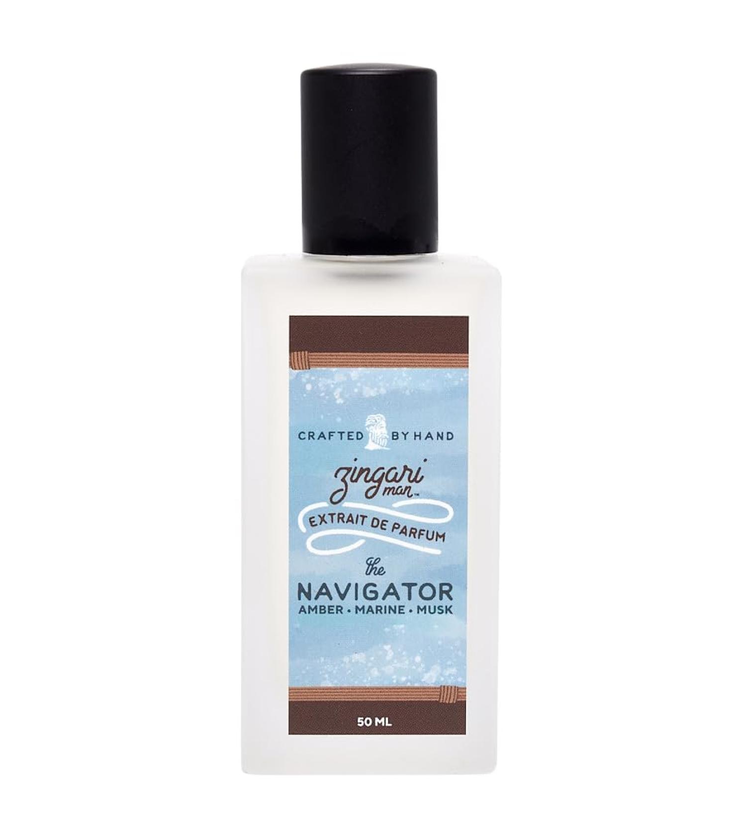 Zingari Man The The Navigator Extrait Cologne for Men Concentrated Perfume for Long Lasting Fragrance Classic amber marine and musk Scent Splash On After Shaving 50 ml - Buy Online on GoSupps.com