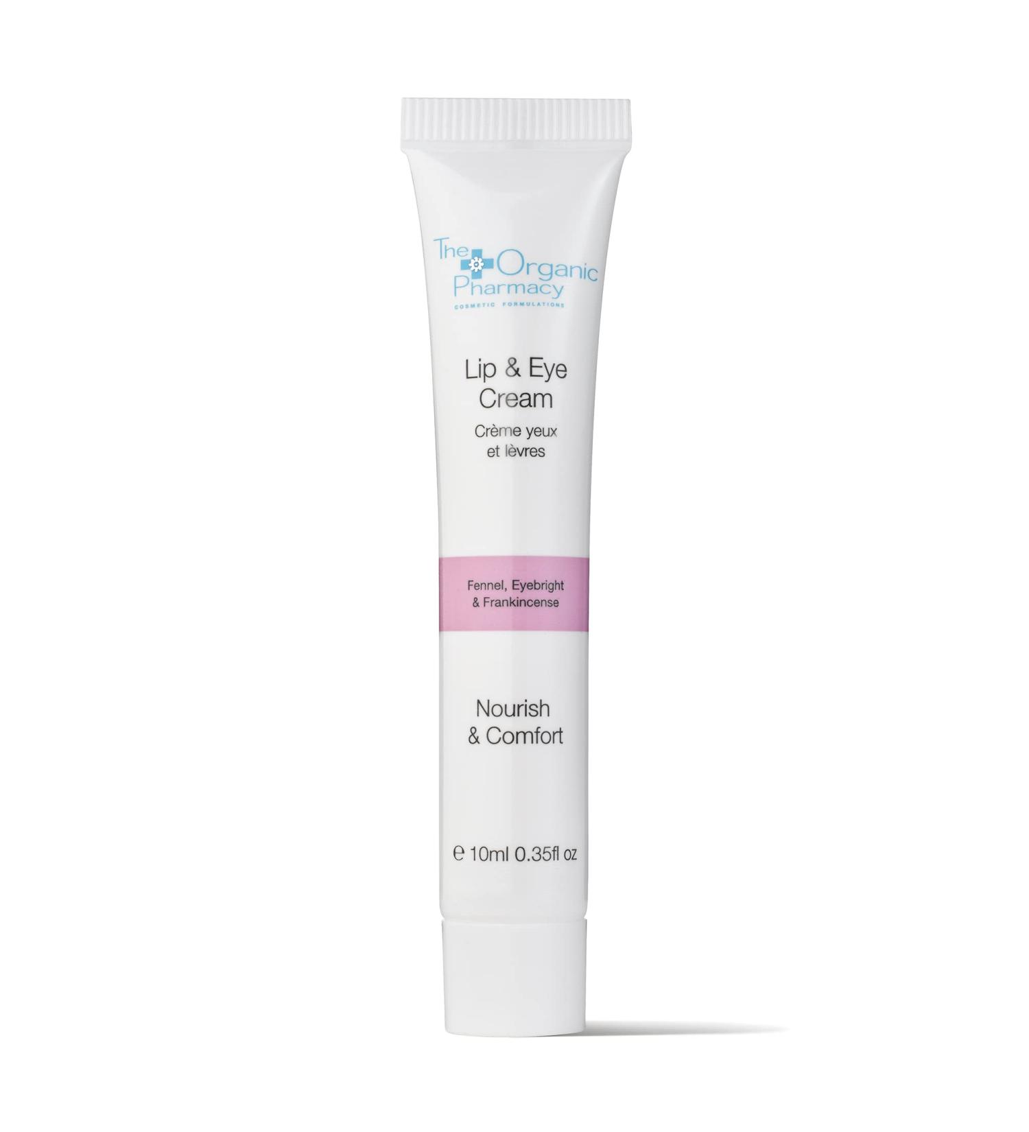 The Organic Pharmacy Lip & Eye Cream 0.35 oz | Natural Skincare Solution - Buy Online on GoSupps.com