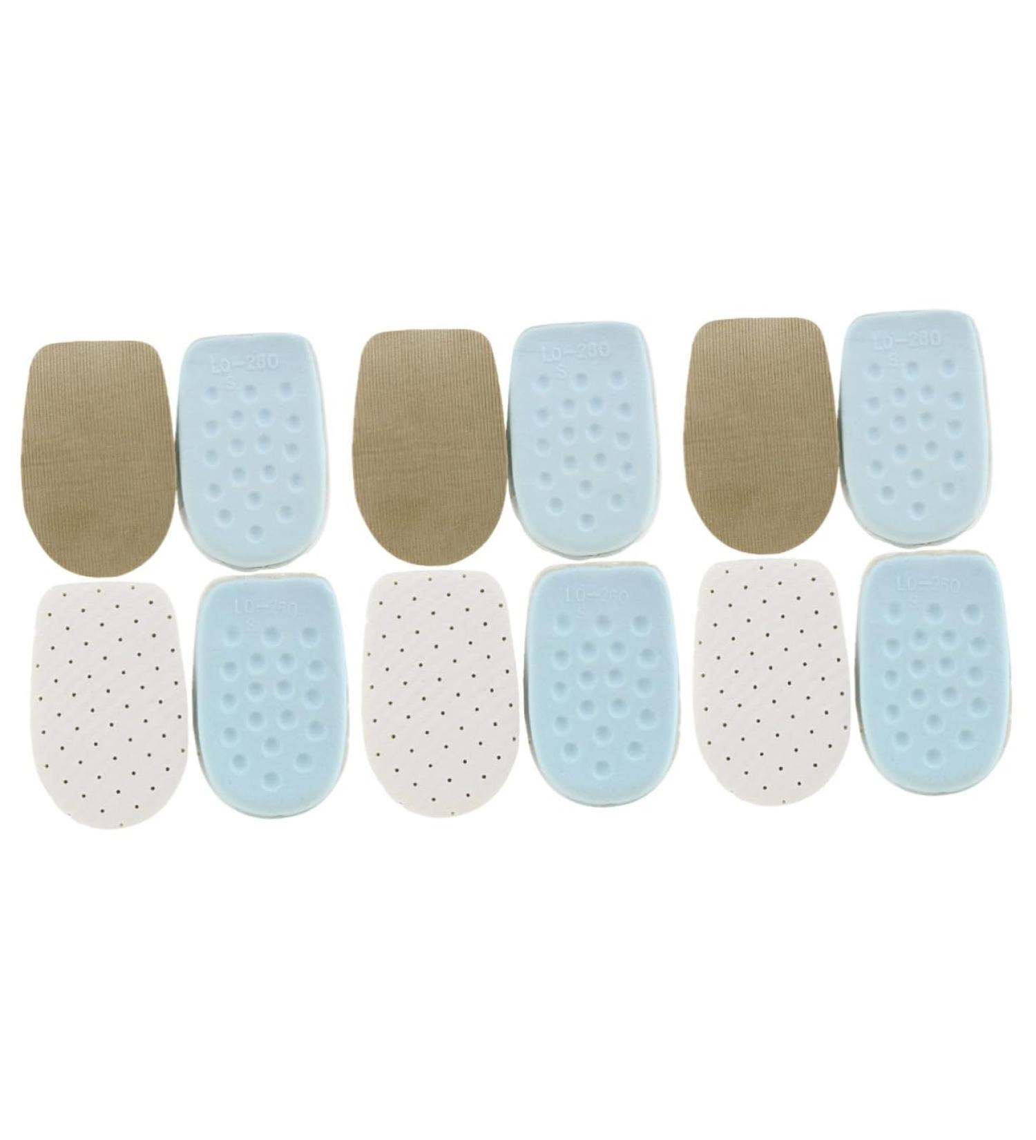 NOLITOY Height Increasing Insoles - 6 Pairs Invisible Shoe Pads for Men & Women Elevator Running Shoes Comfortable Back Pad Damping - Buy Online on GoSupps.com