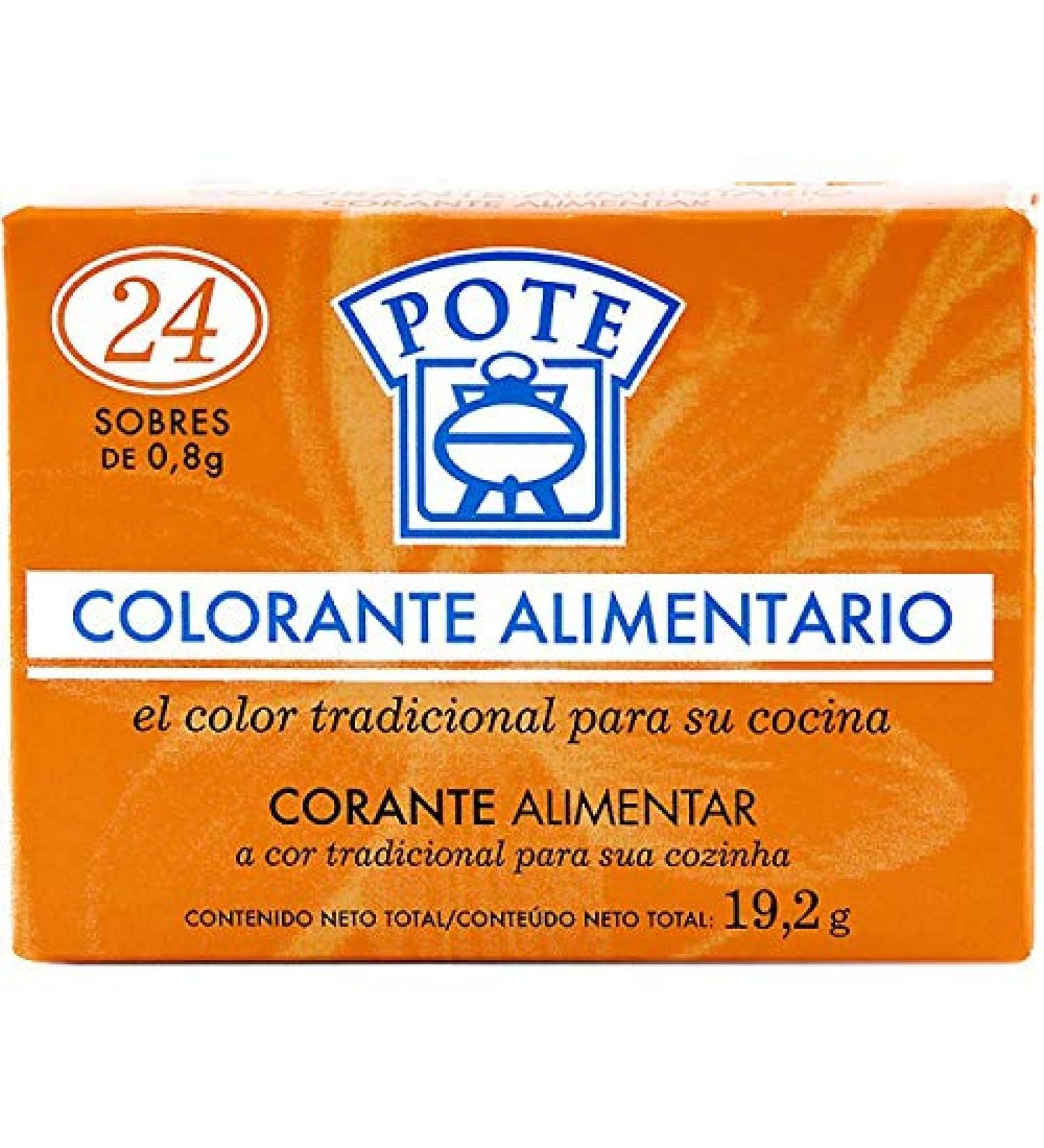 POTE- Food Coloring - The Traditional Color for Your Kitchen- Box 24 sachets - Buy Online on GoSupps.com