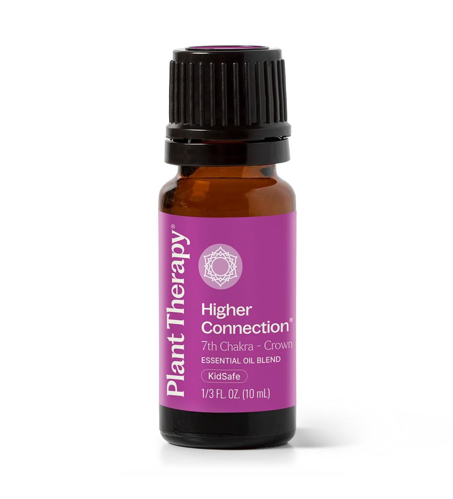Plant Therapy Chakra 7 Higher Connection (Crown Chakra) Essential Oil Blend 10 mL (1/3 oz) 100% Pure Undiluted Aromatherapy to Encourage Emotional Balance and Connection - Buy Online on GoSupps.com