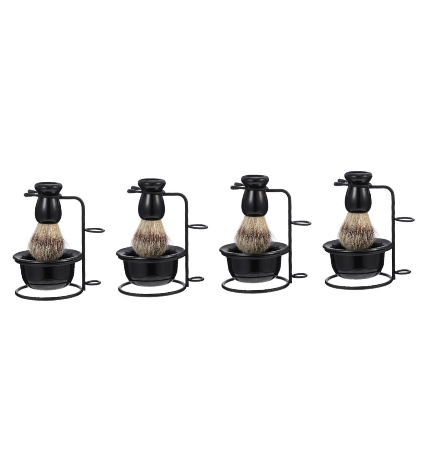 Beavorty 4-Sentence Beard Set - Premium Shaving Bowl Razor & Brush for Men | Ultimate Shaving Kit with Stainless Steel Accessories - Buy Online on GoSupps.com