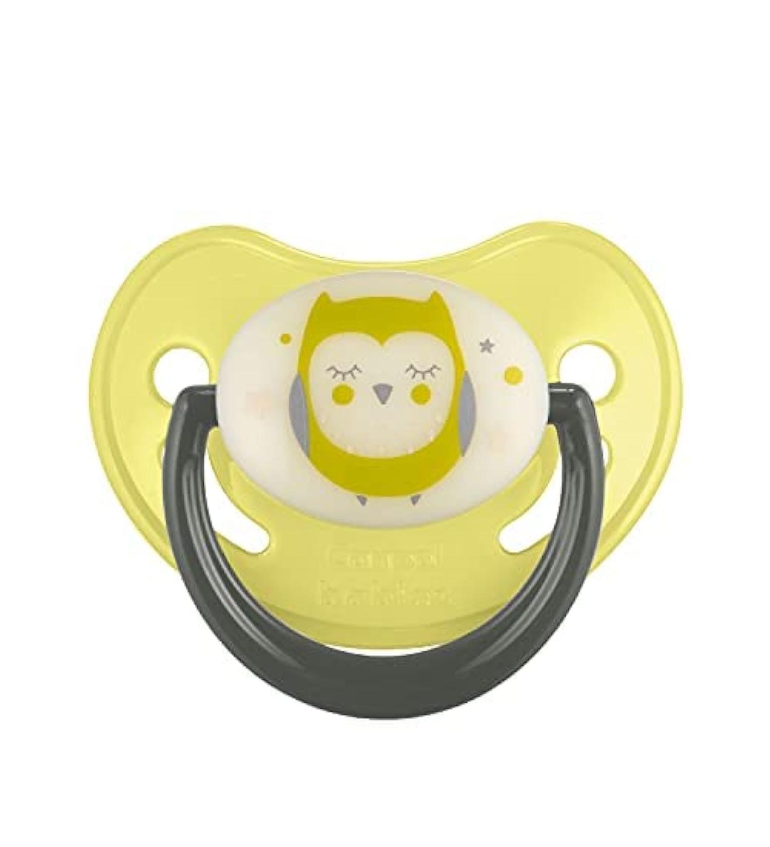 Canpol babies Nights Dreams silicone pacifier 0-6 m green