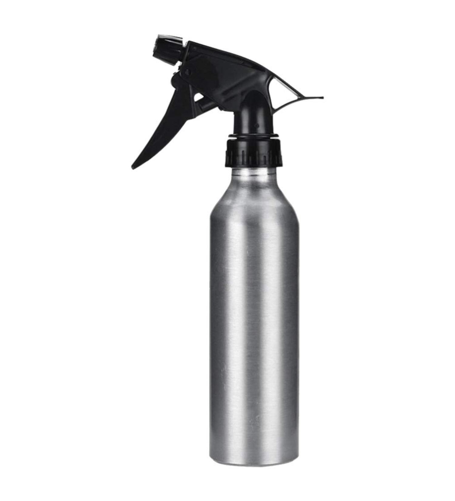 Uonlytech 2-Pack 250ml Refillable Aluminum Spray Bottles for Essential Oils & Cleaning - Silver - Buy Online on GoSupps.com