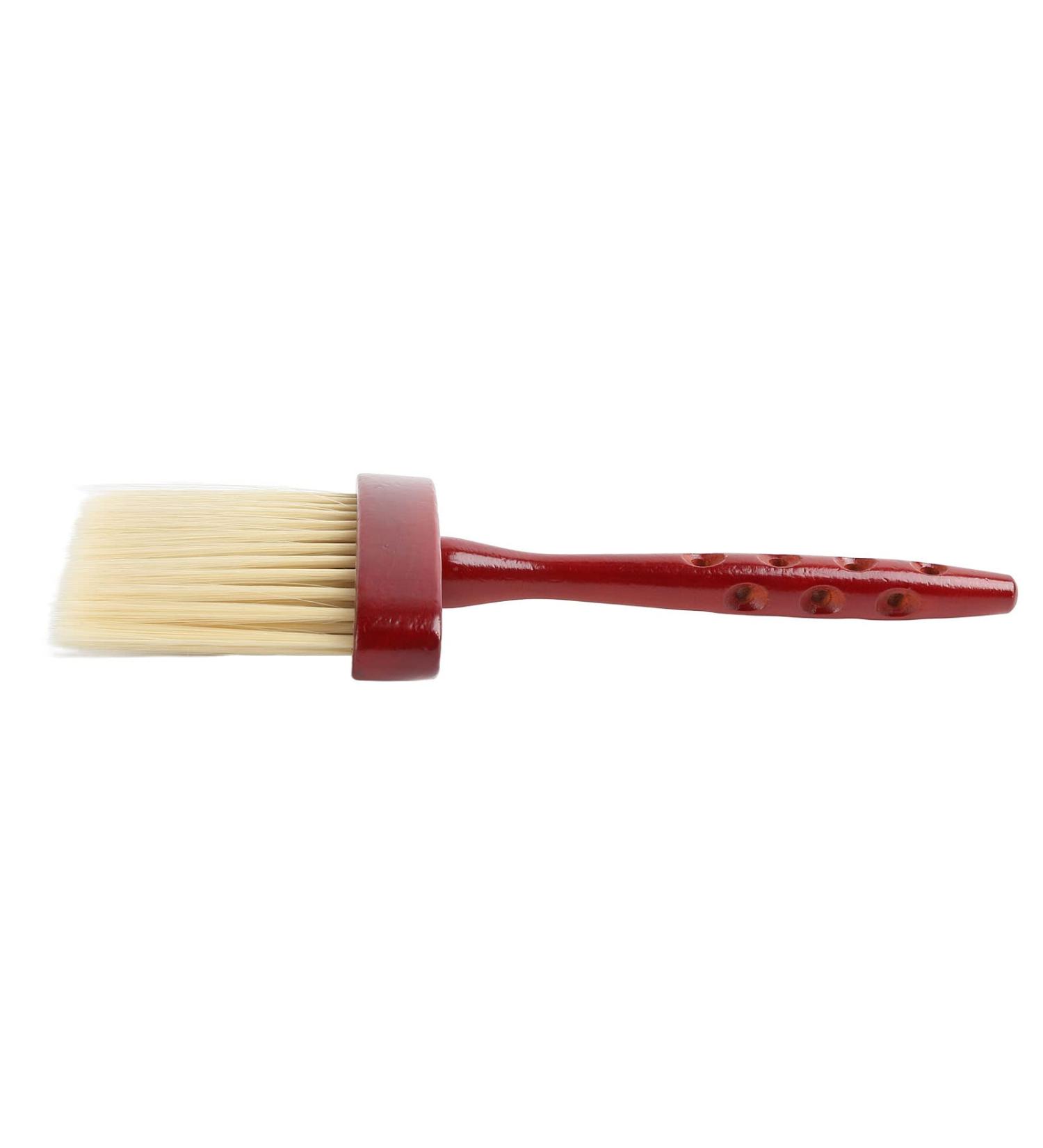 Barber Neck Duster Comfortable To Hold Removes Broken Hair Barber Brush Neck Duster Long Handle for Home - Buy Online on GoSupps.com