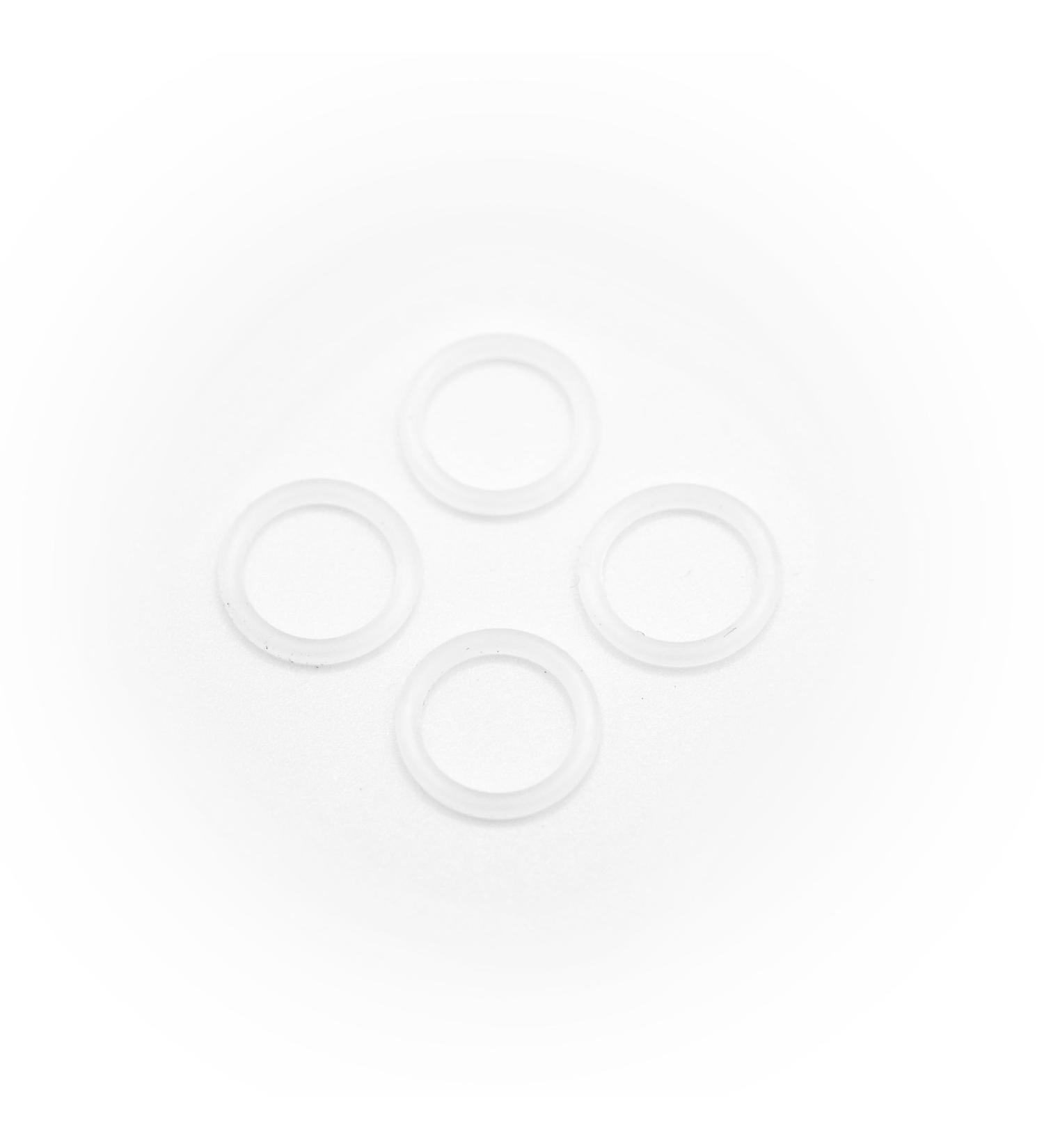 NASALFRESH MD - O Rings for Tanks - Perfect Sealing - for Upper and Lower Tanks of NasalFreshMD Dual Powered Nasal Irrigation System - 4pcs