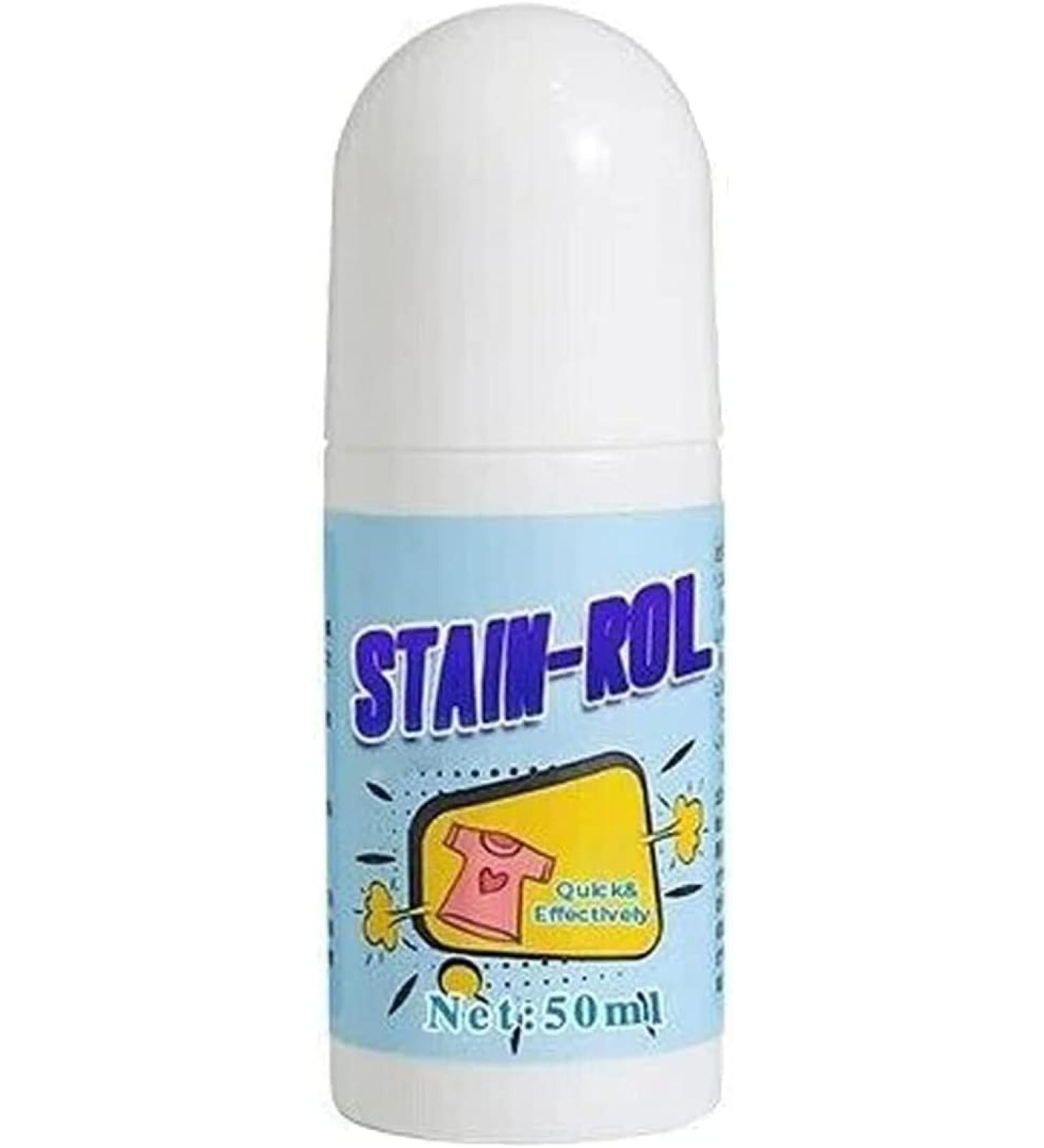 Portable Stain Remover Roller-Ball No-wash Instant Stain Remover Pen Magic Stain Remover Rolling Bead Clothes Stain Remover Ideal for Emergency Stain Removal (1pcs) - Buy Online on GoSupps.com