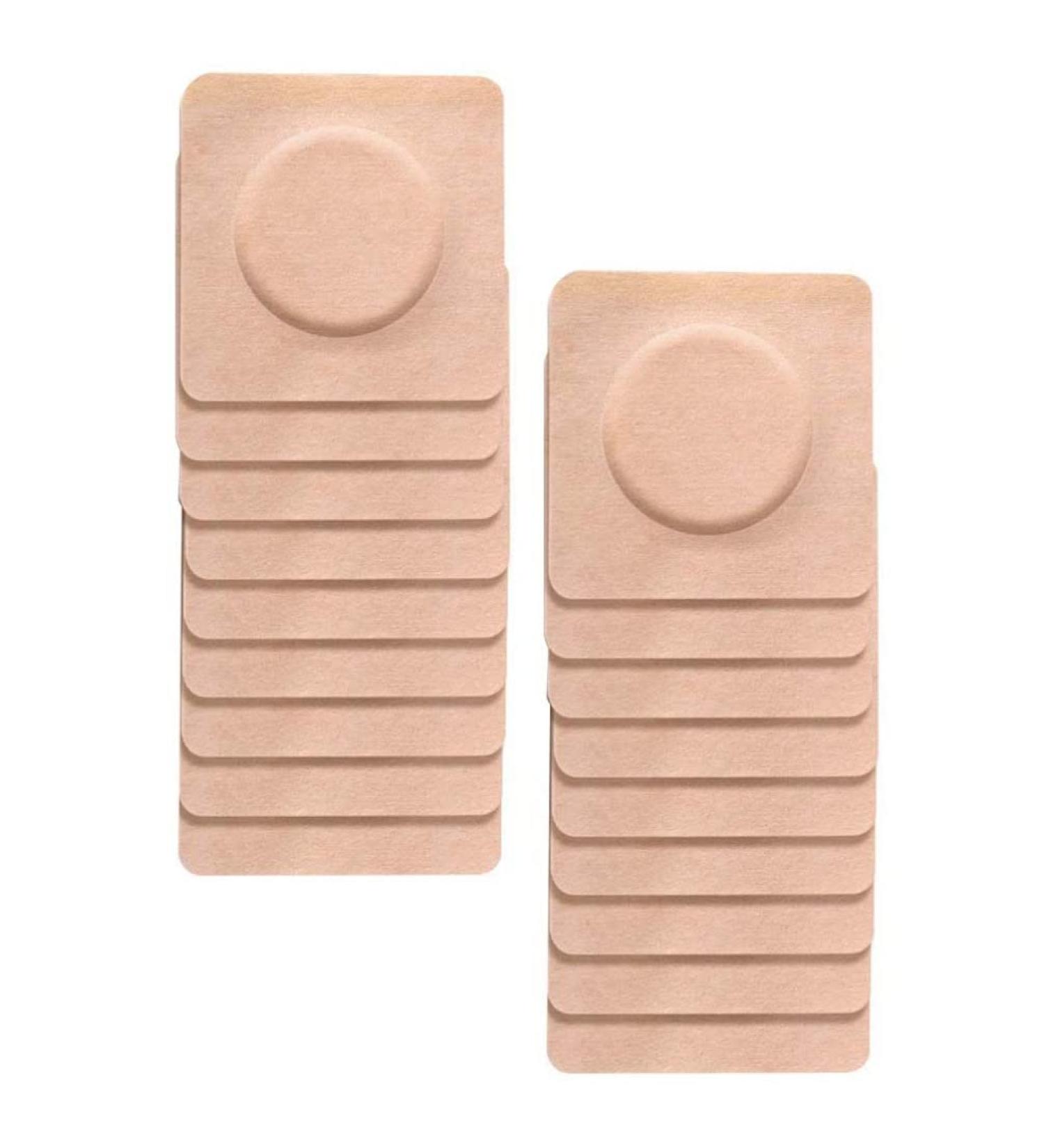 MILISTEN 20pcs Non-Woven Corn Cushion Toe Pads - Callus Remover Patch for Toe Corn, Moleskin Tape for Feet - Adhesive Heel Sticker for Corn Removal - Buy Online on GoSupps.com