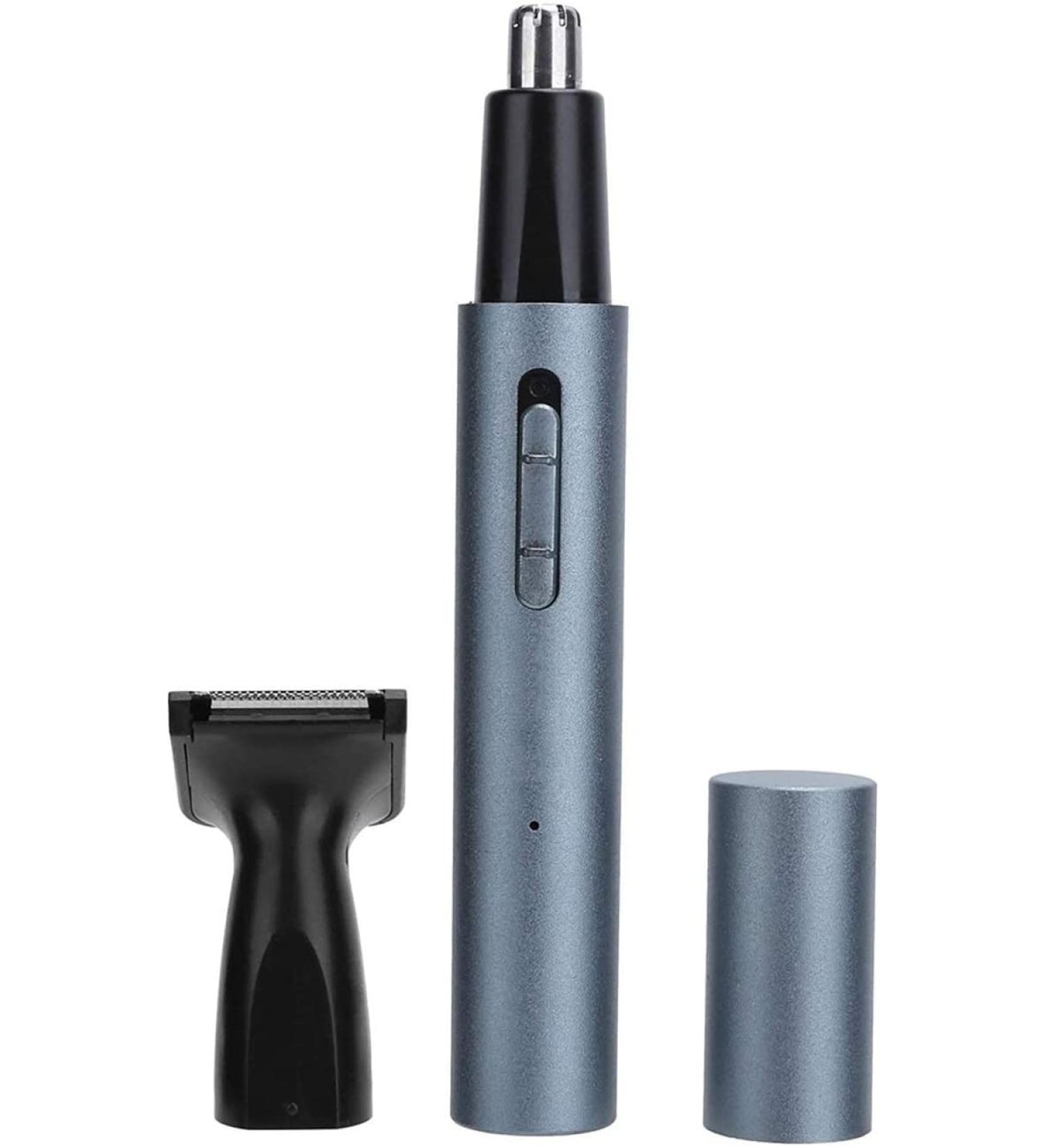KouRy Electric Trimmer | Pen Trimmer & Detailer for Hygienic Grooming | Rinseable Interchangeable Heads for Face Nose Ears & More - Buy Online on GoSupps.com