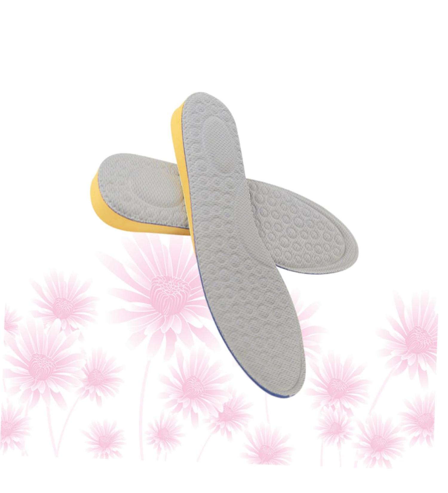 NOLITOY Eva Insoles - Invisible Shoe Lift Inserts for Plantar Breathable Elevated Cushion for Sports Shoes - Size 2 - Buy Online on GoSupps.com