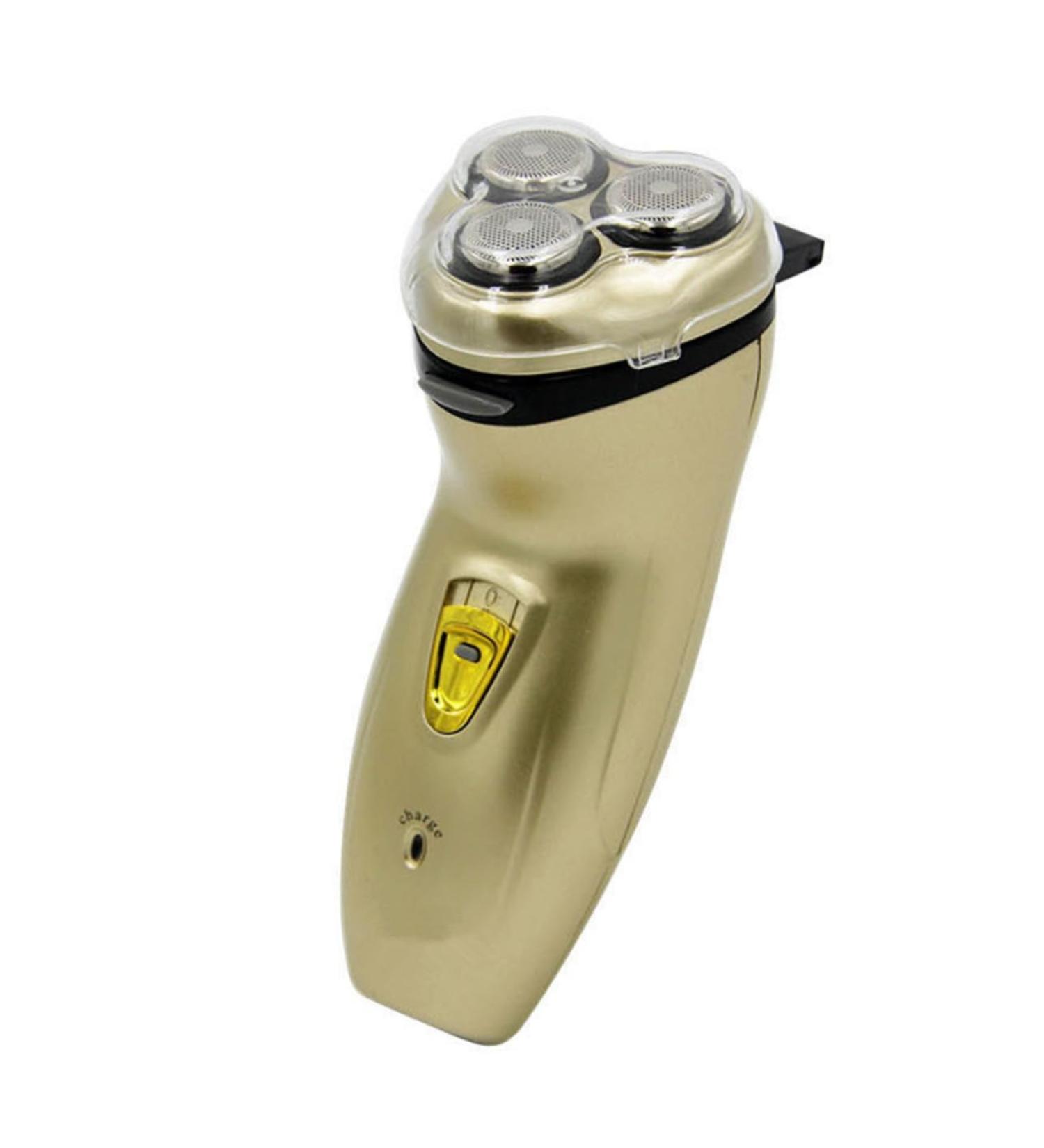 FRCOLOR Rechargeable Fabric Shaver & Electric Trimmer - Versatile Mustache & Beard Razor for All Body Hair - 4D Gold Design - Buy Online on GoSupps.com