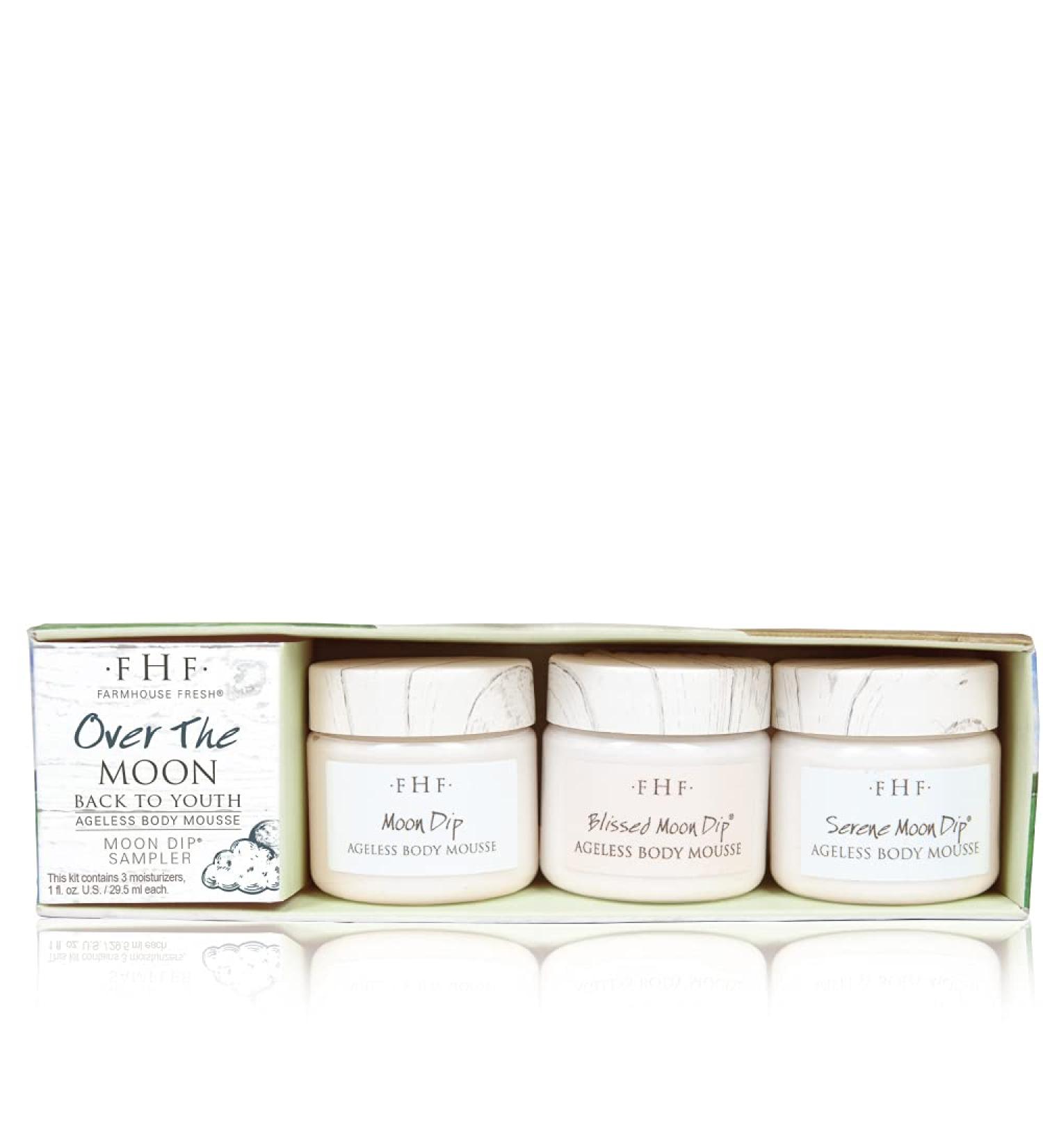 FarmHouse Fresh Over The Moon Body Mousse Sampler - 3 Pack - Buy Online on GoSupps.com