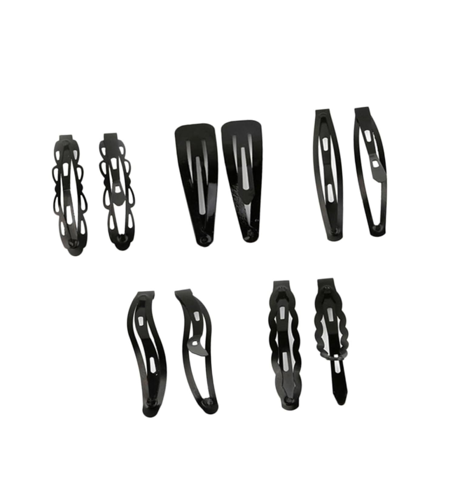 Beaupretty Simple Hair Clips snap snap barrettes clips for bows s clips alligator barrettes clips metal bow clips metal barrettes barrette child blank Metal Hair Clips - Buy Online on GoSupps.com