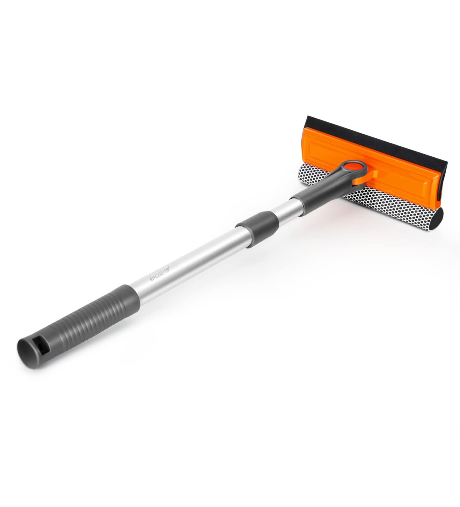Eazer Professional 2-in-1 Window Squeegee with Extension Pole | Multi-Use Window Cleaner Tool for Window Washing | Multiple Angles for Effective Window Cleaning - Buy Online on GoSupps.com