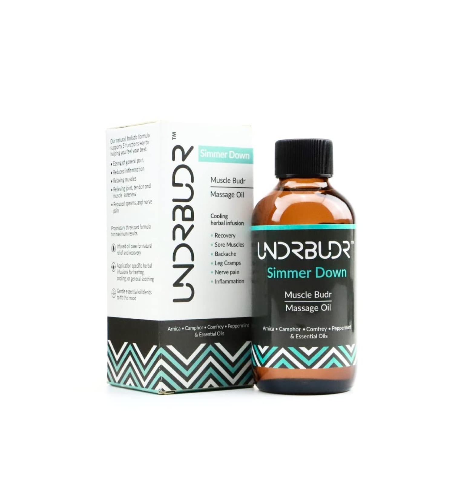Recovery Muscle Rub - Arnica & Comfrey Post-Activity Repair Oil | 4oz Essential Oil for Pain Relief - Buy Online on GoSupps.com