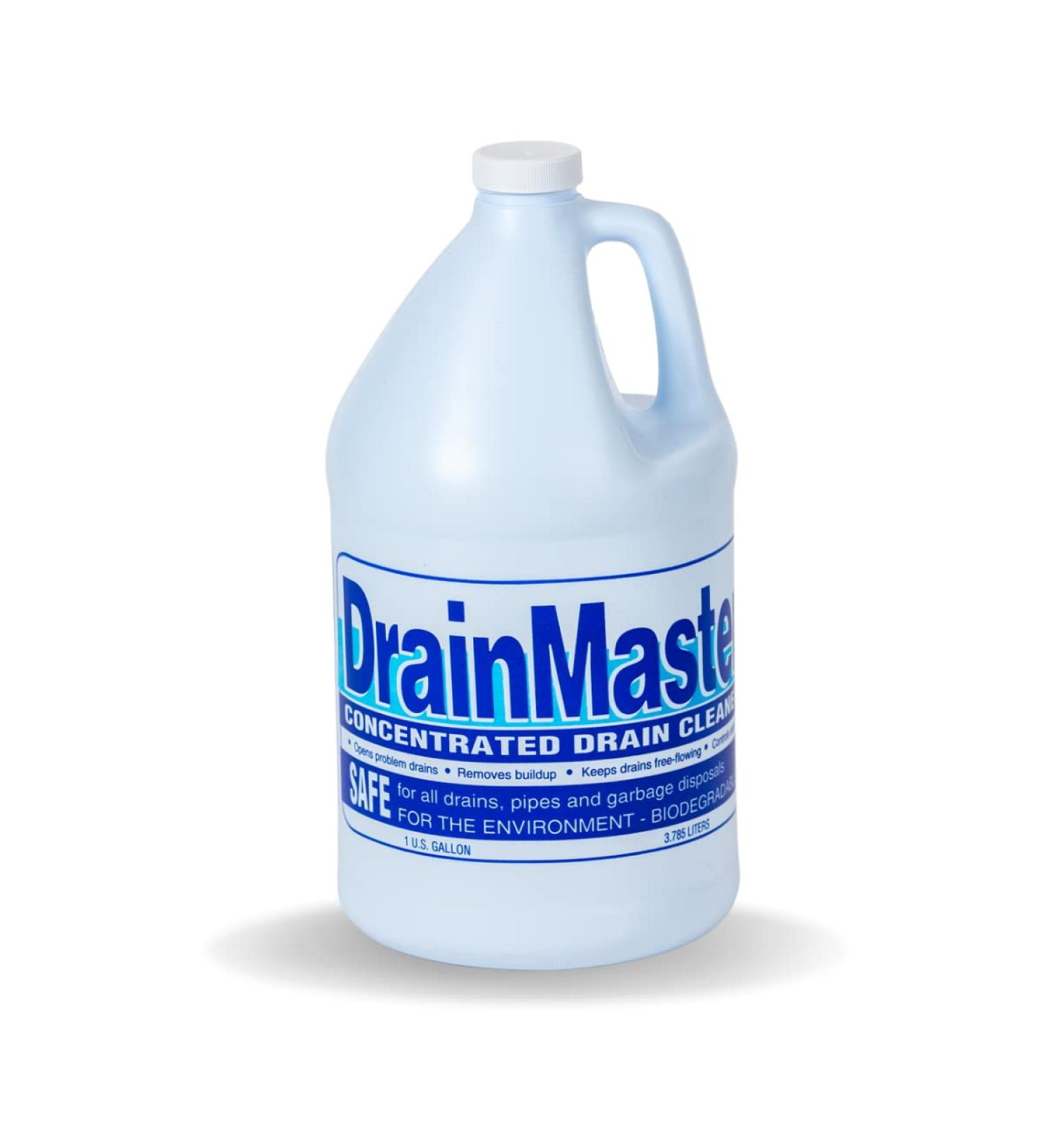 Commercial Drain & Grease Trap Cleaner - Concentrated Enzyme Formula | Organic Liquid Bacteria for Plumbing (1 Gallon - Buy Online on GoSupps.com
