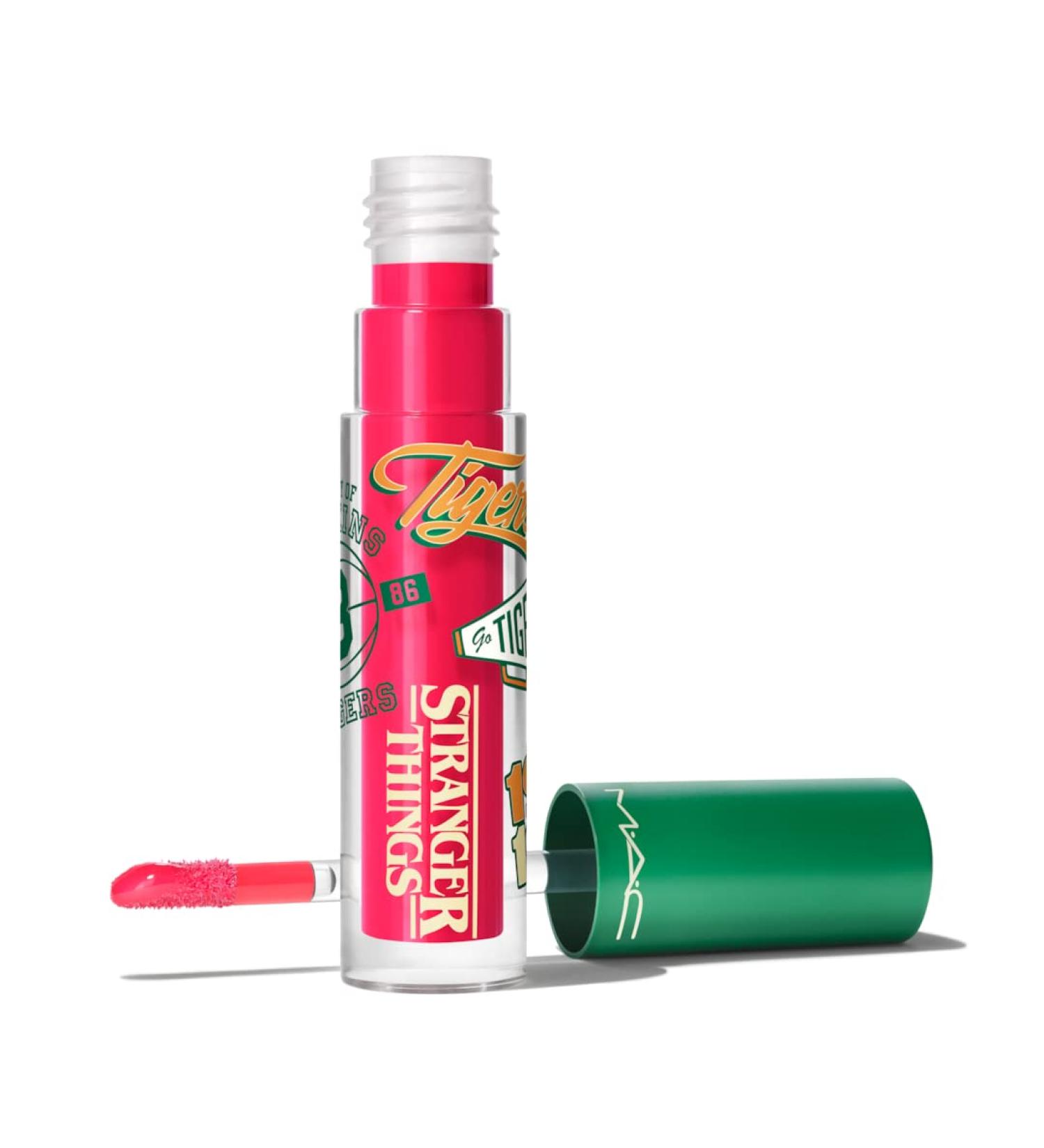 Stranger Things x M.A.C. Limited Edition Lipglass - Excellent Erica - Buy Online on GoSupps.com