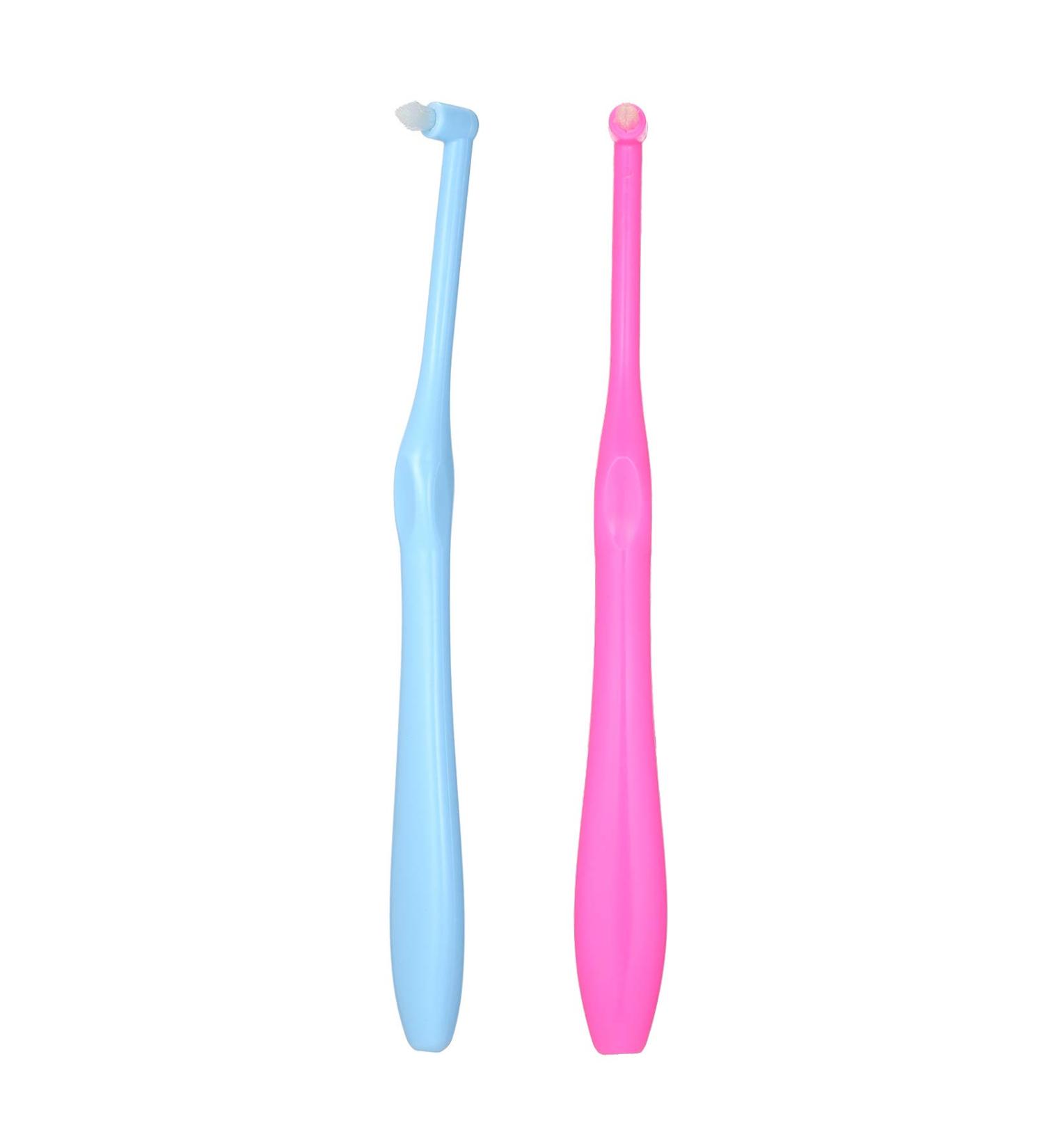 Xiaoxin 2PCs orthodontic braces cleaning dental floss cleaning brush interbrush soft bristle humps tooths mouthpiece tools